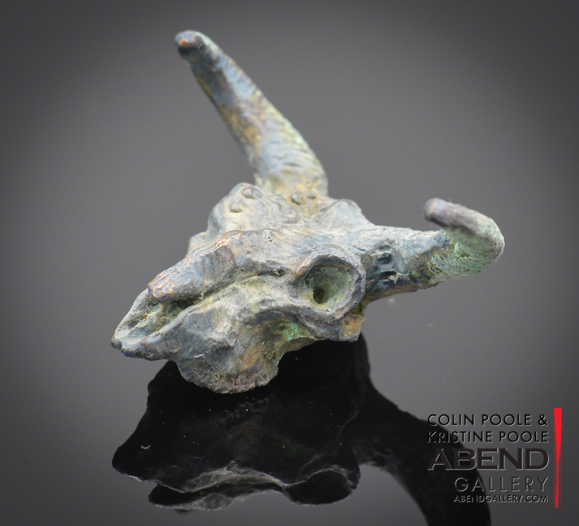 Cow Talisman 1 (with horns) by Colin & Kristine Poole