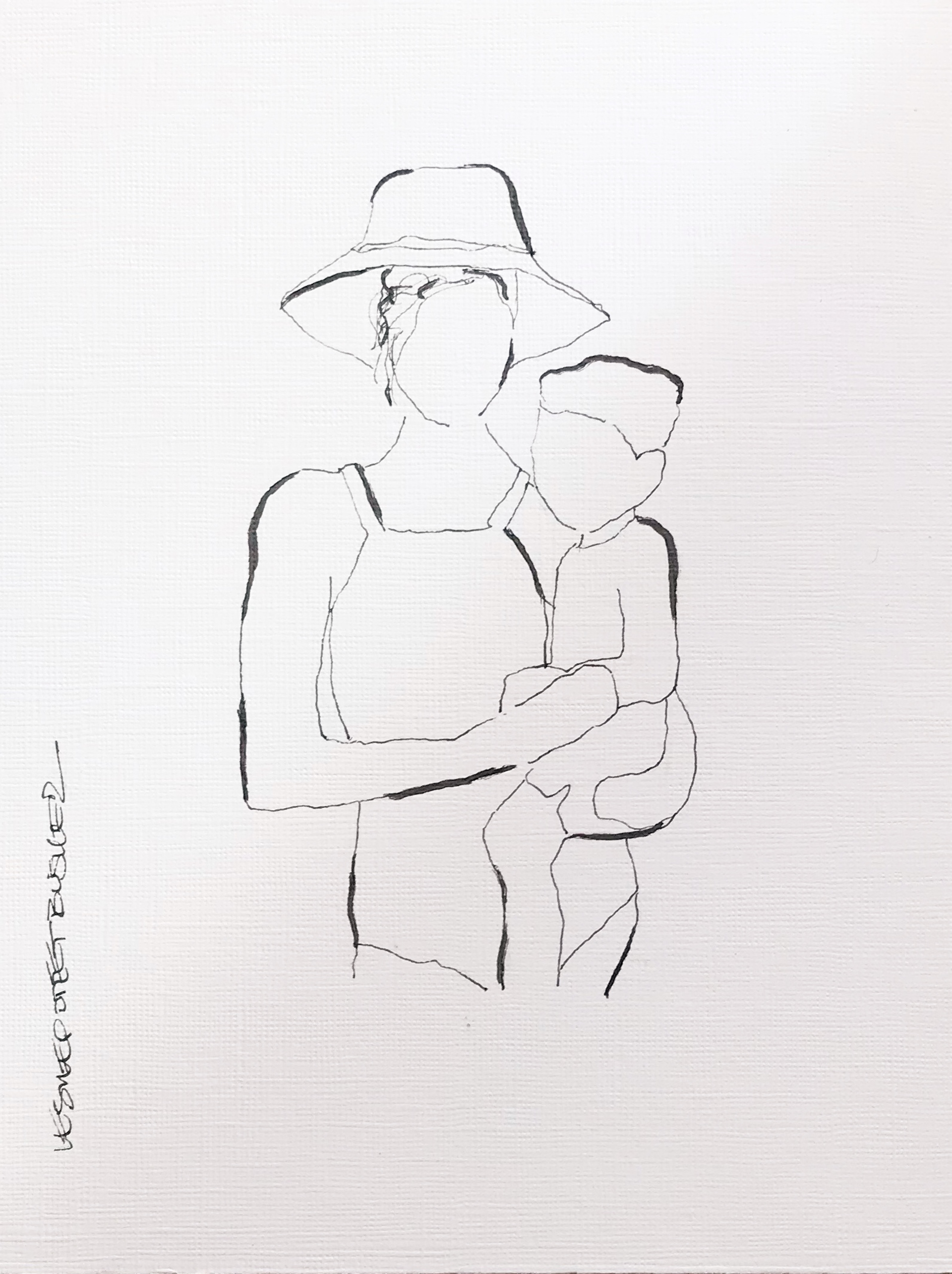 Mother and Child No. 10 by Leslie Poteet Busker