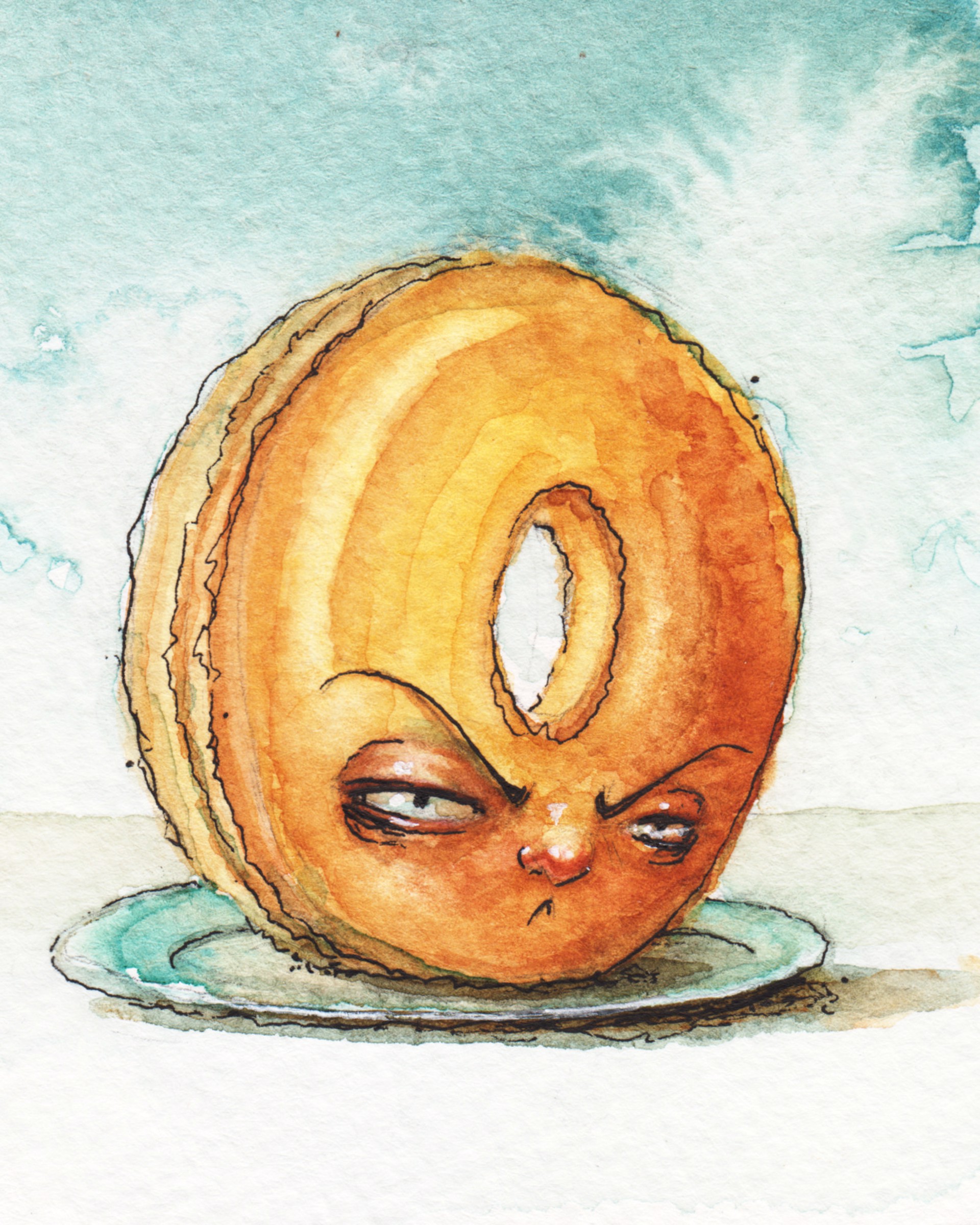 Donut of Fury 2 (mini) by Liese Chavez