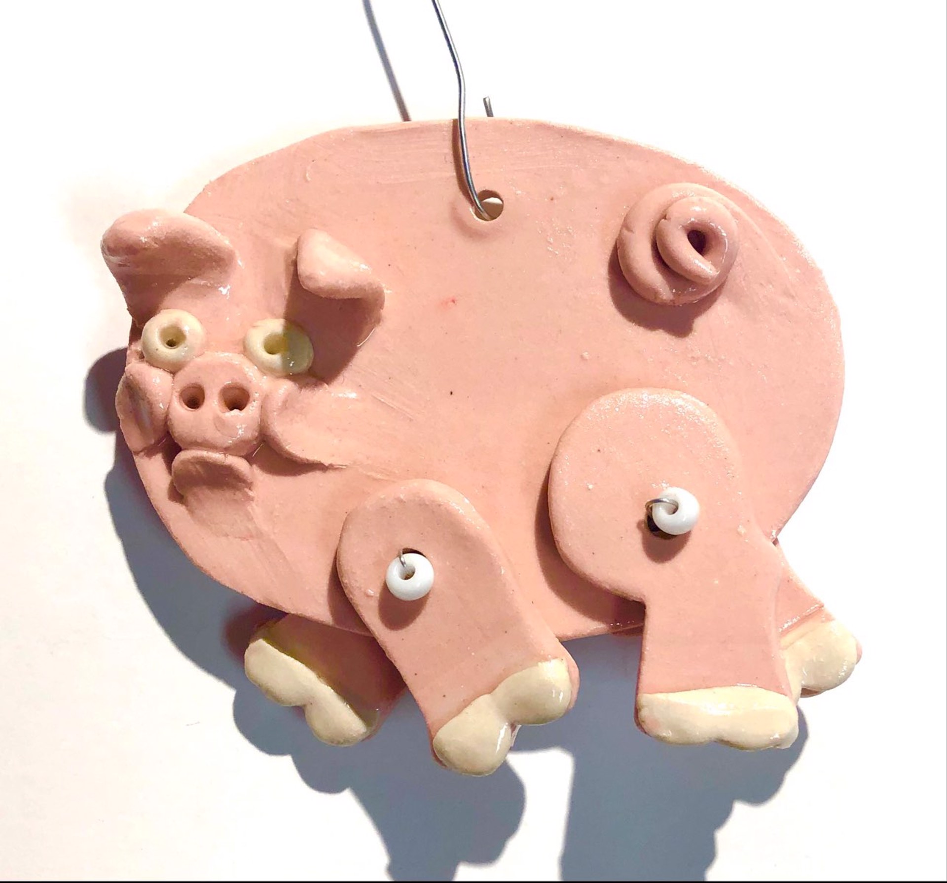 Pig Ornament by Nancy Jacobsohn