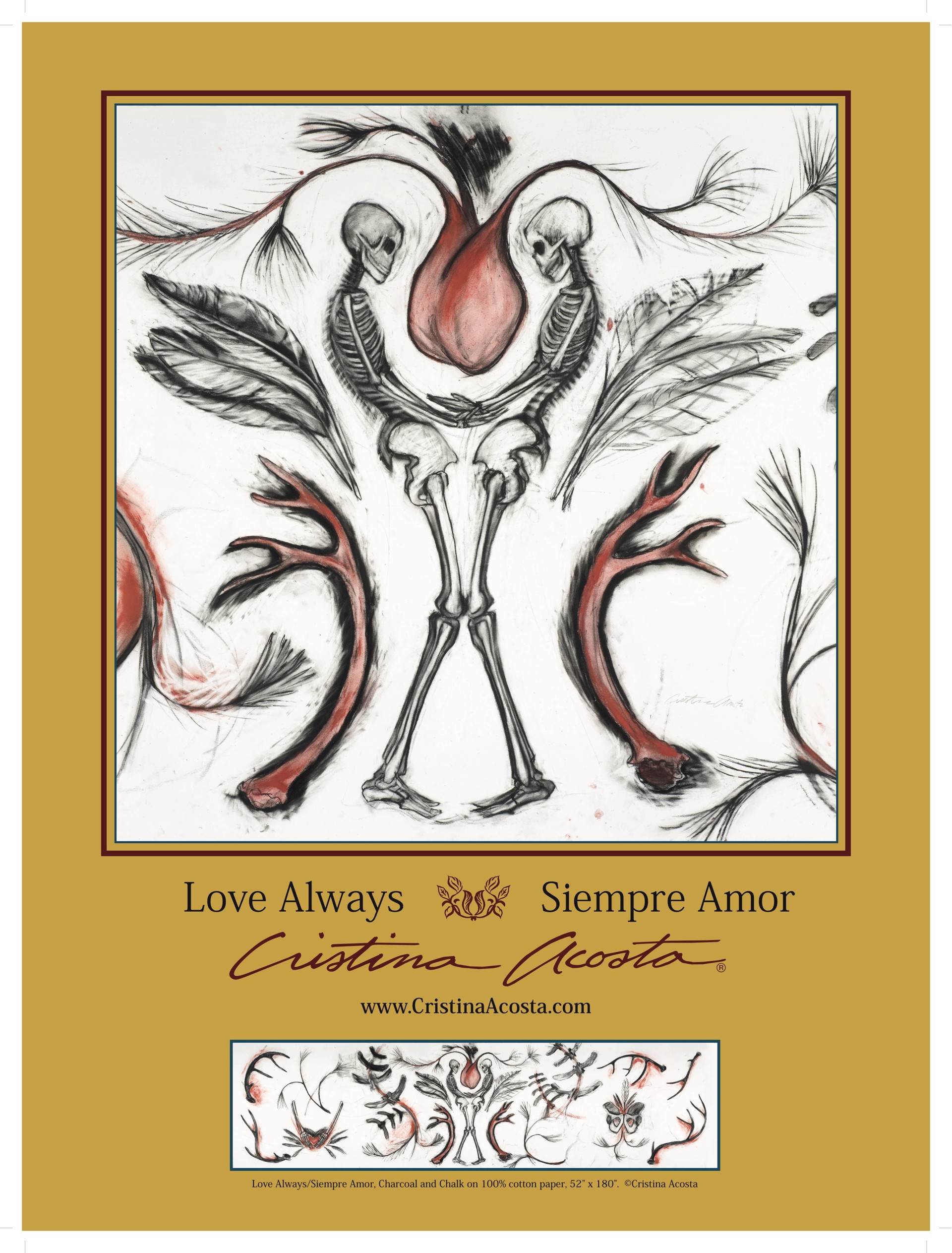 Love Always, Siempre Amor 2013 by Cristina Acosta