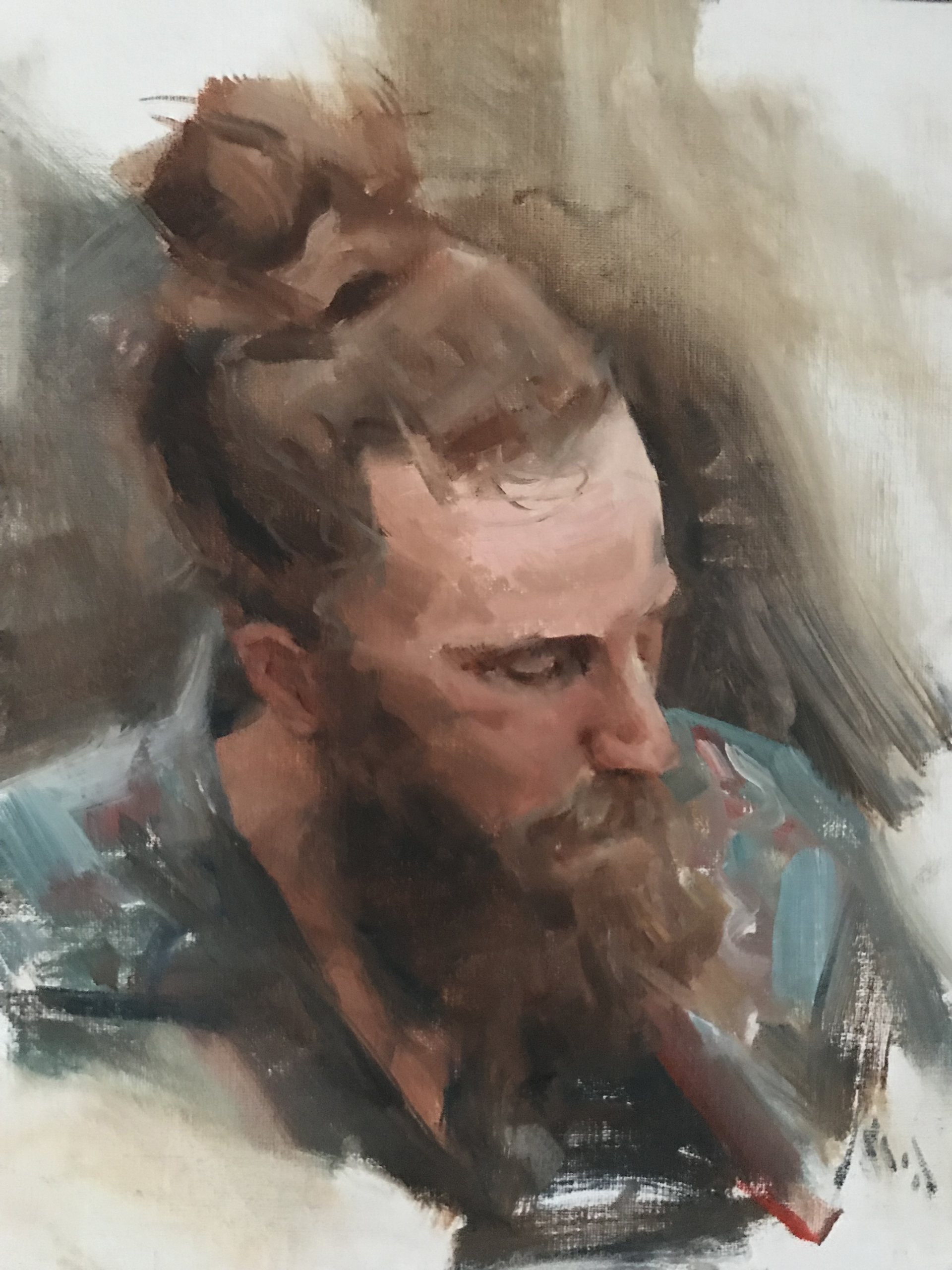 Bearded Man by Kyle Ma