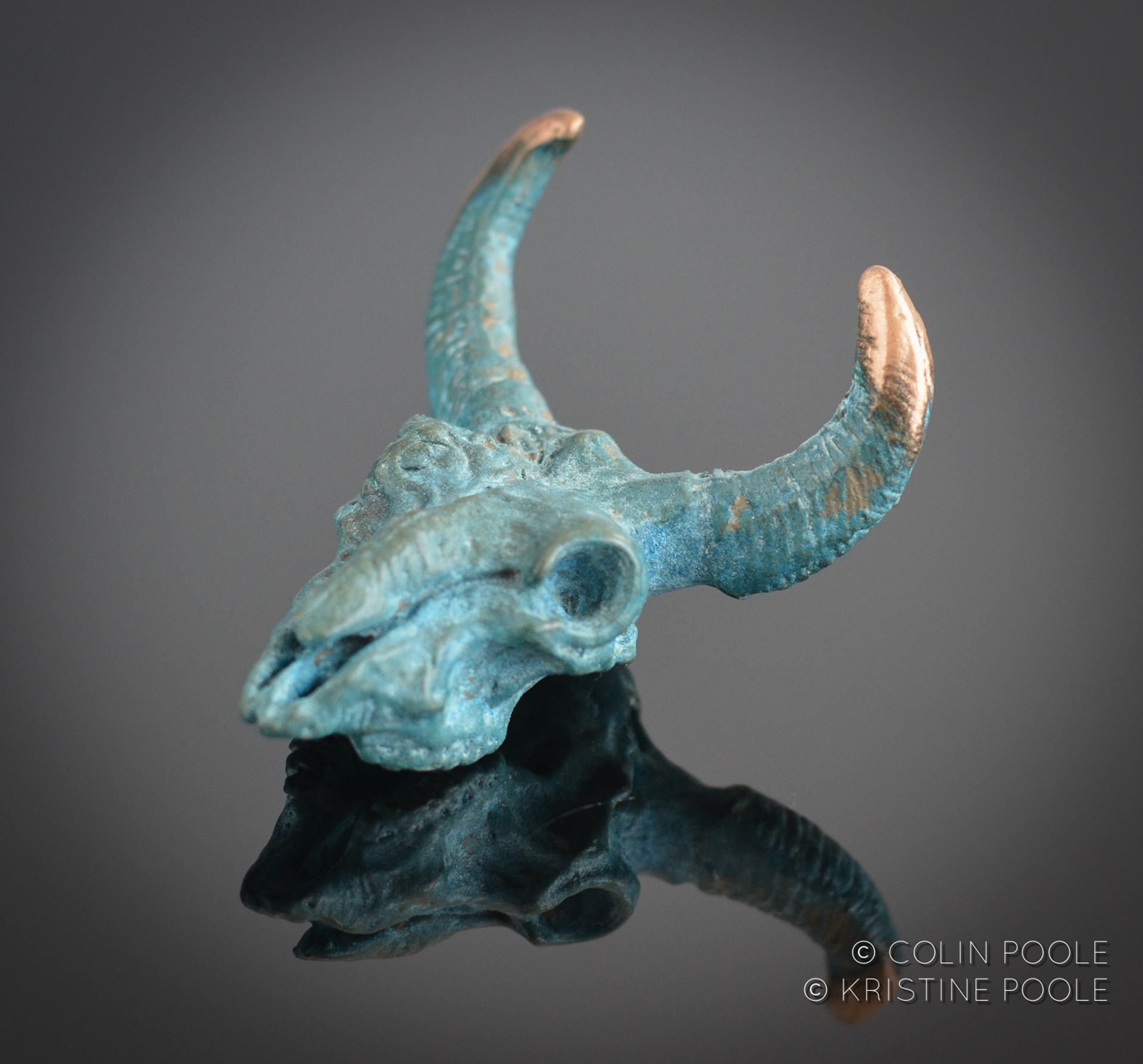 Cow Talisman 4 (with horns) by Colin & Kristine Poole