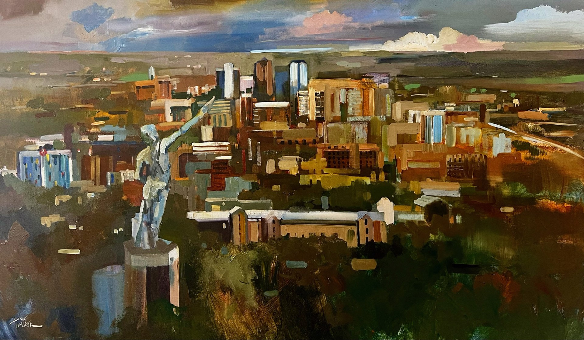 Birmingham Skyline Commission by Dirk Walker