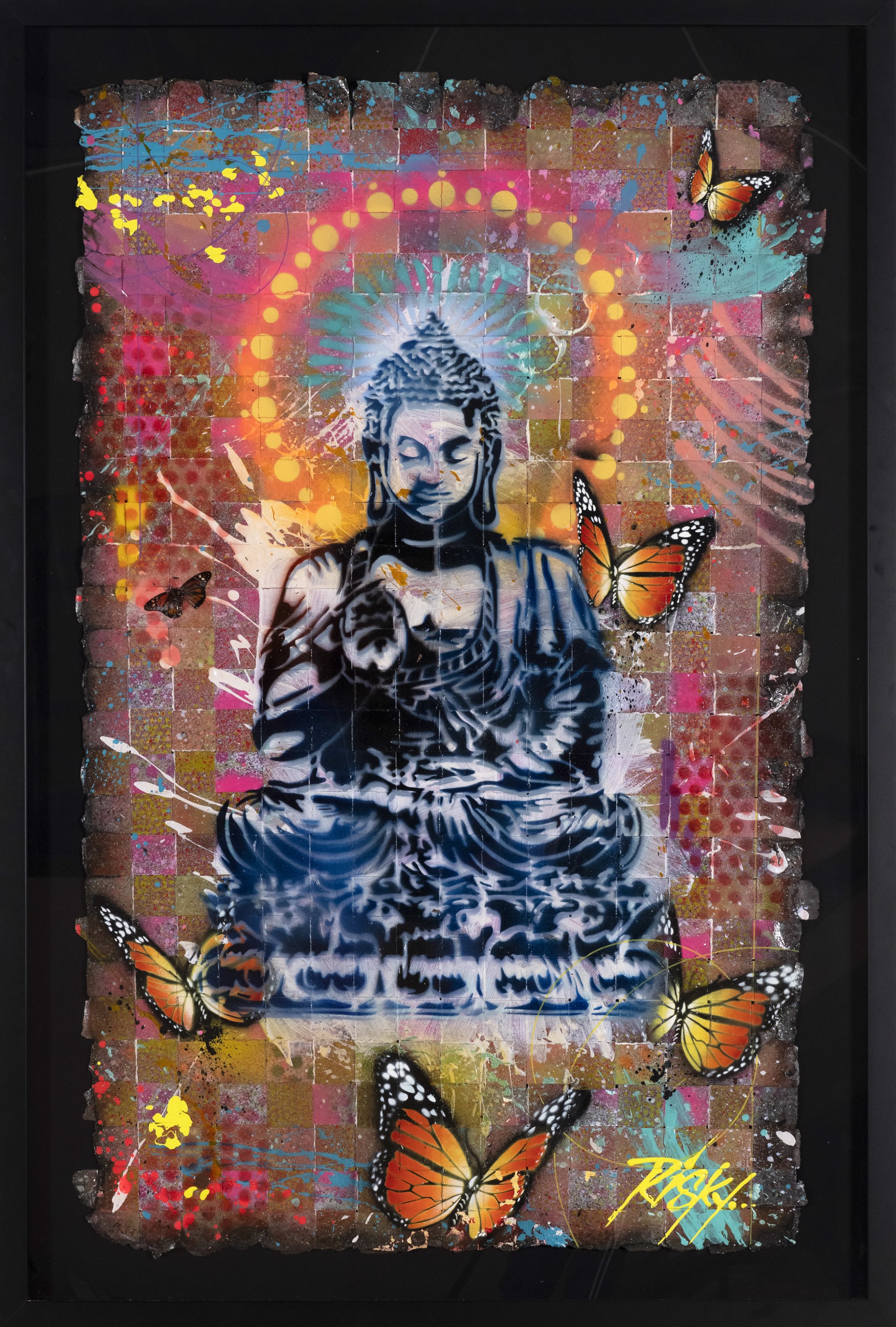 Peaceful Buddha – Crossroads Series by Risk