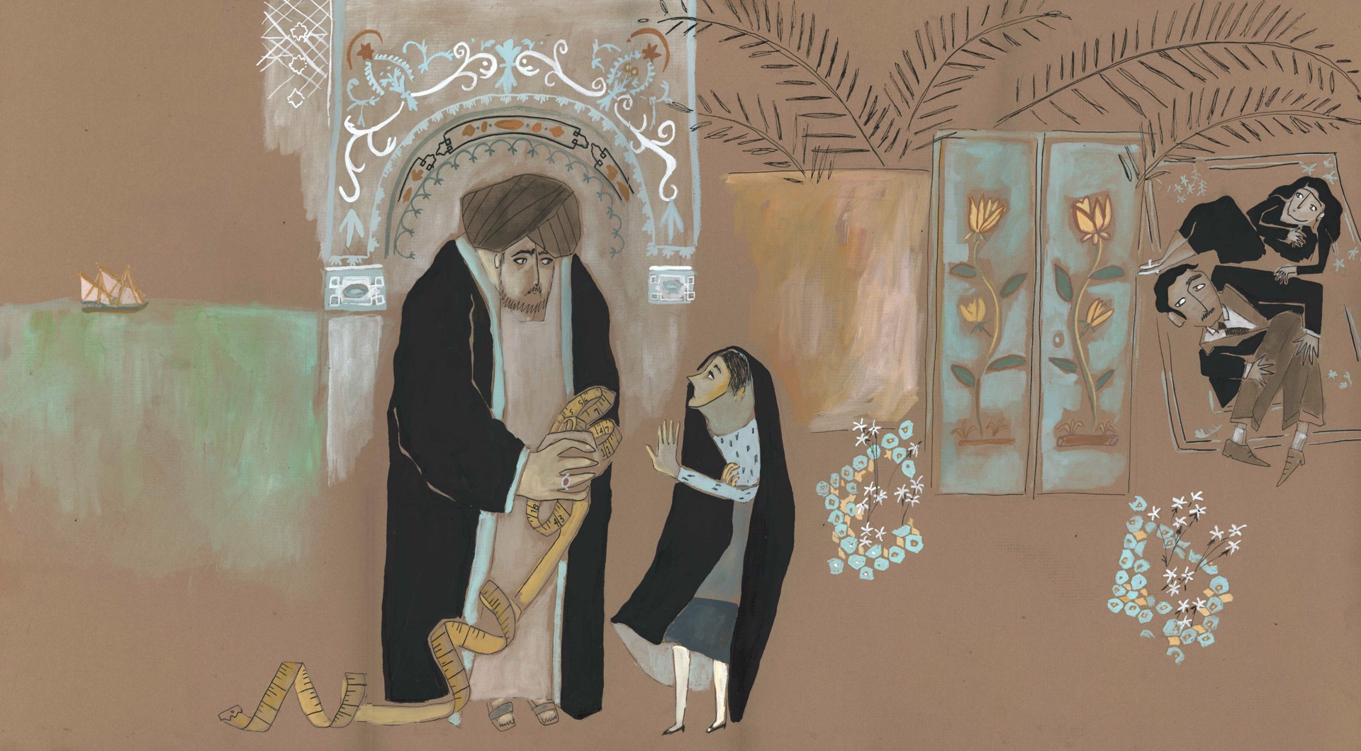 Who was my Grandmother hiding, and who was the man pretending to be a local tailor looking for them? by Zahra Marwan