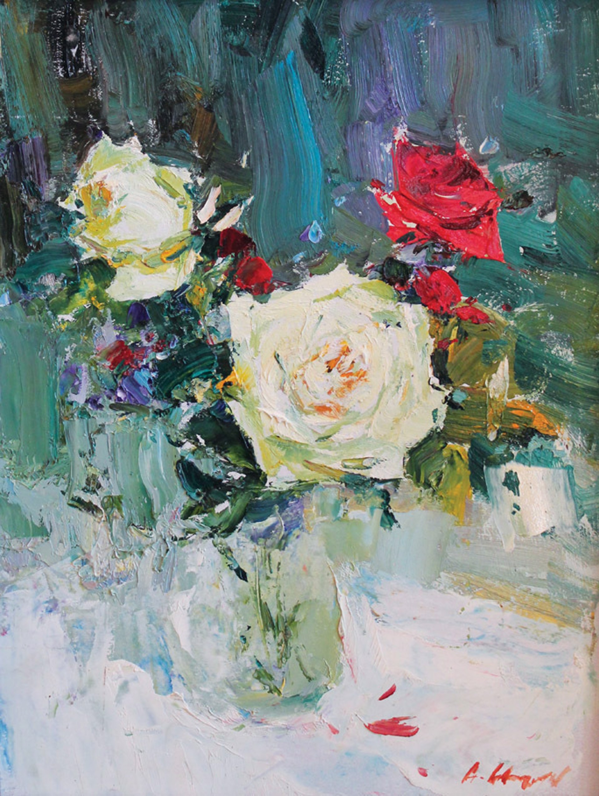 Summer Roses by Andrey Inozemtsev
