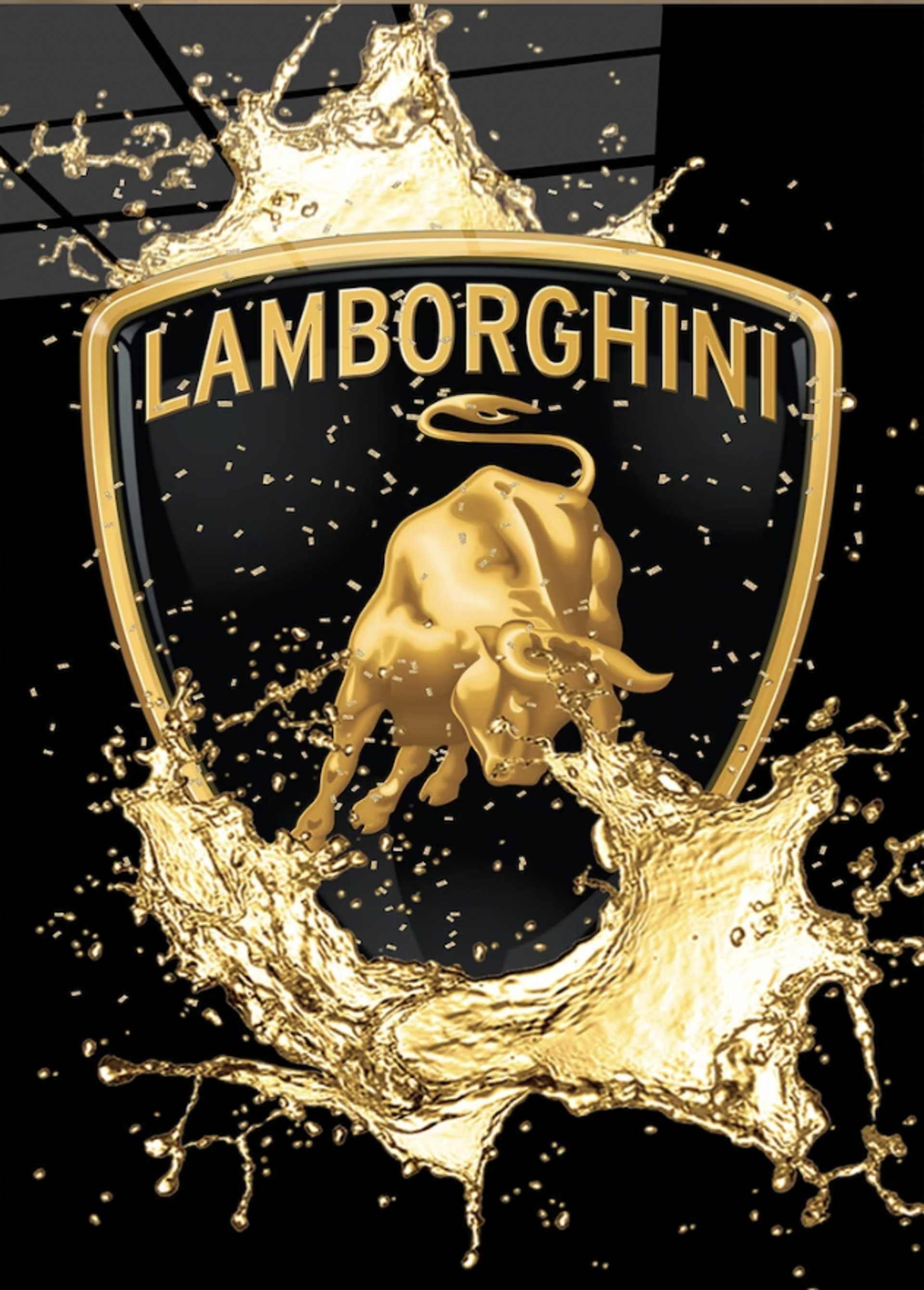 Jeff M. Lamborghini Logo with Splash by BuMa Project