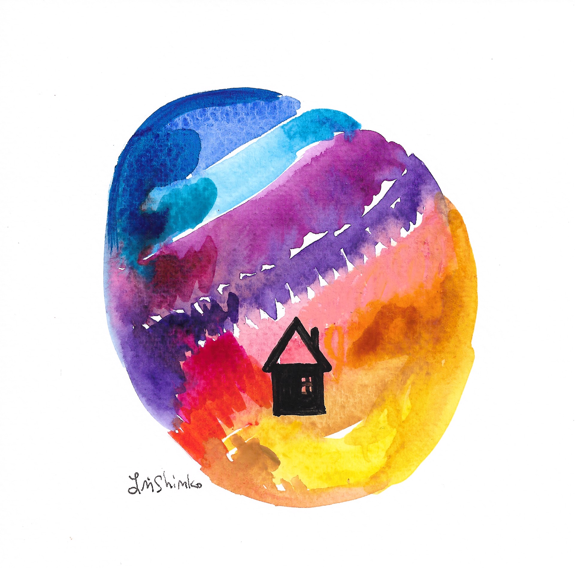 Color Shelter 8 by Lisa Shimko
