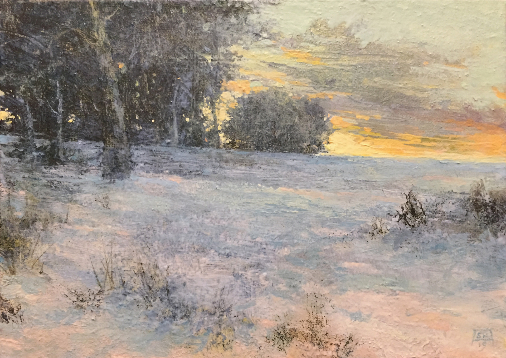 The Clearing (Winter) by Shawn Krueger