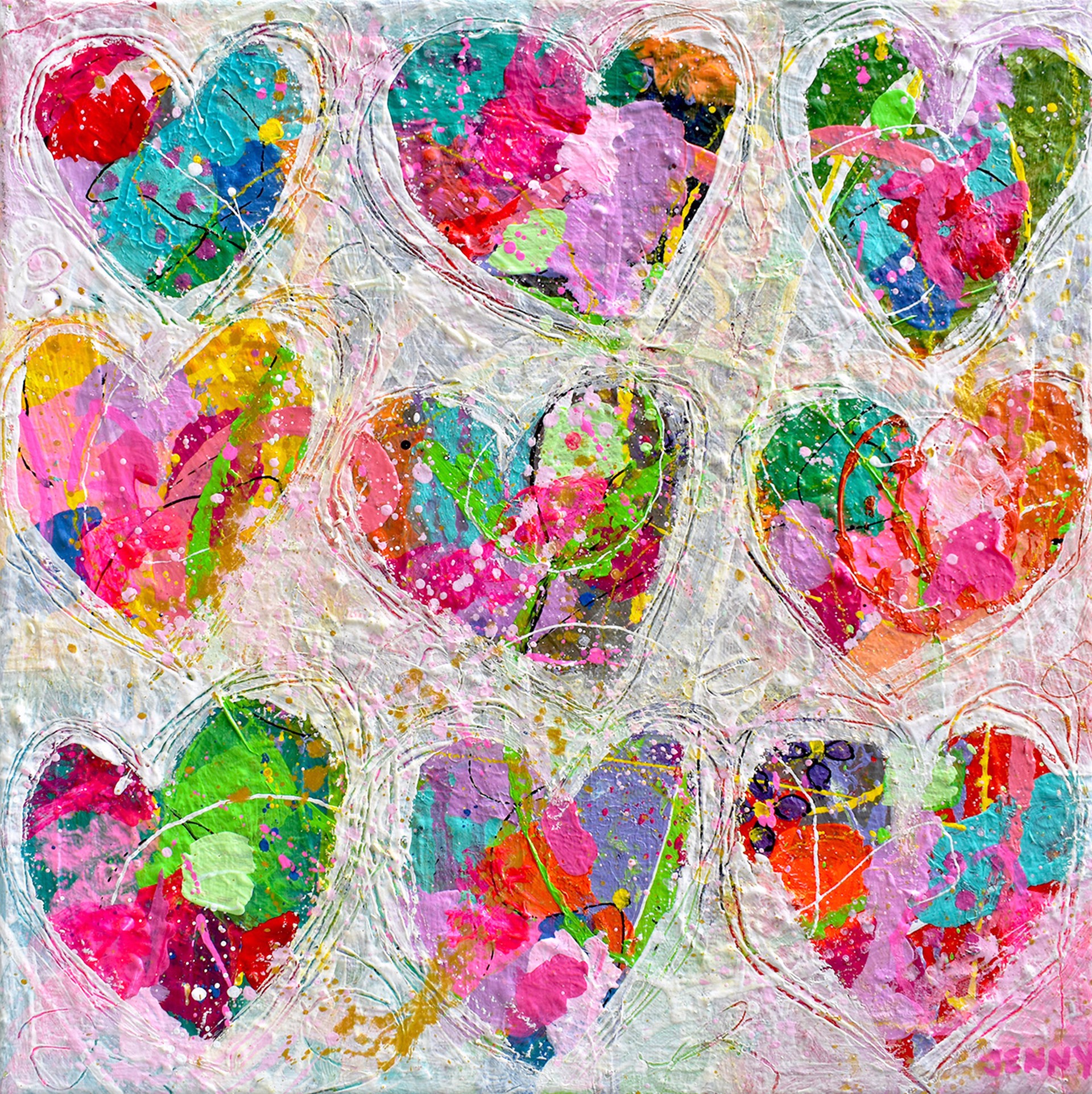 Hearts For Days by Jenny