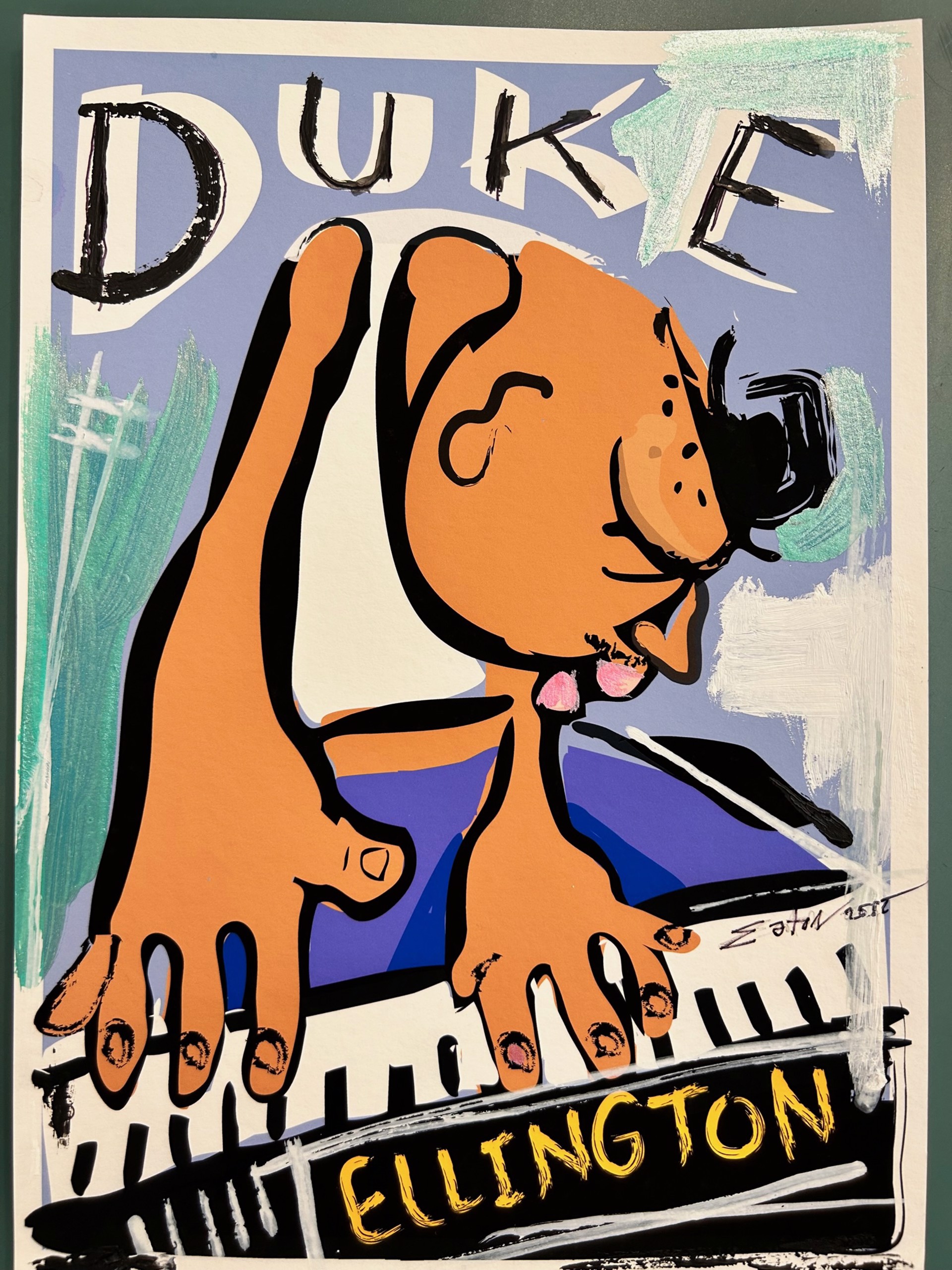 "Duke Ellington" by Easton Davy