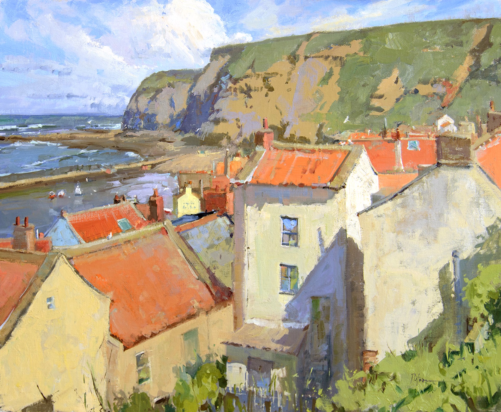 Lori Putnam "Yorkshire Coast" by Oil Painters of America