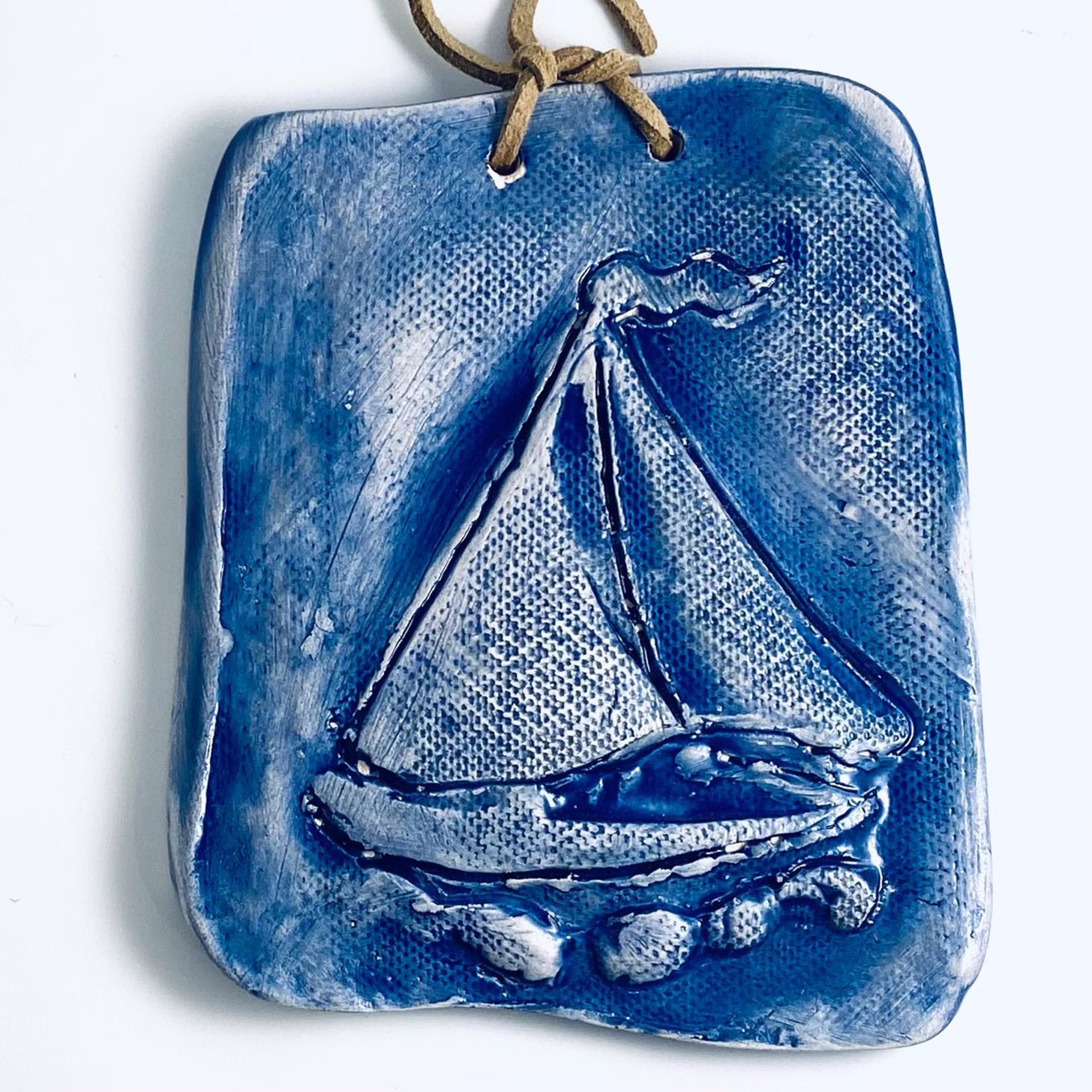 NR22-23 Sailboat Ornament by Judy Kepley
