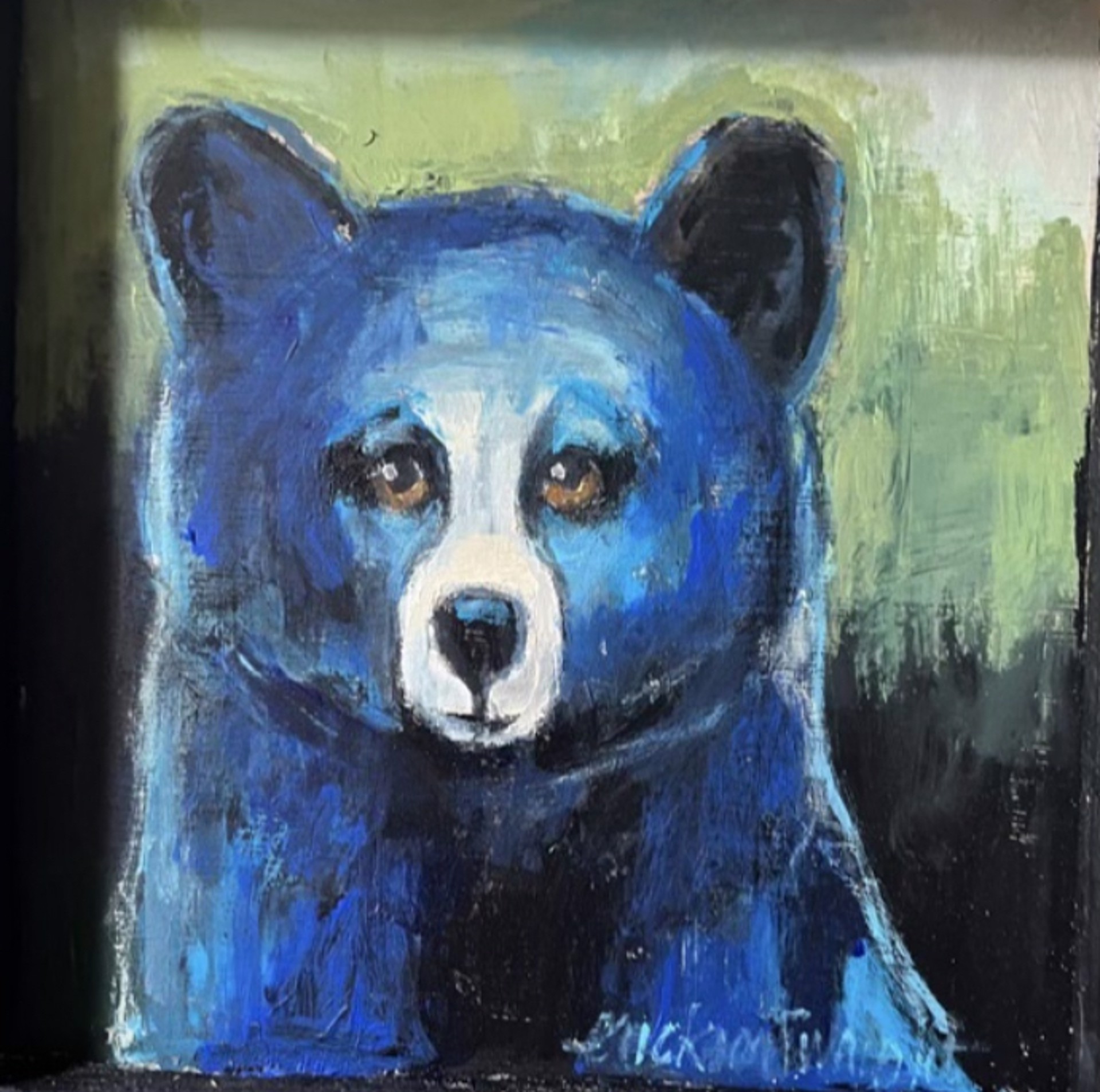Blue Beary by Sandra Erickson Wright