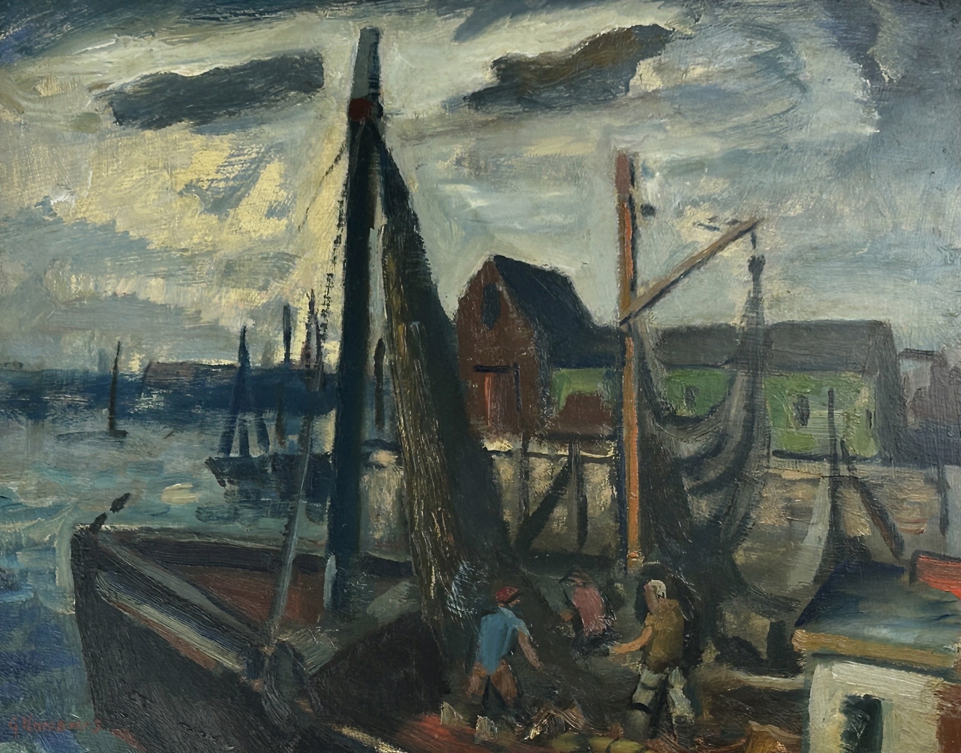 Unloading the Boat by Gerrit Hondius