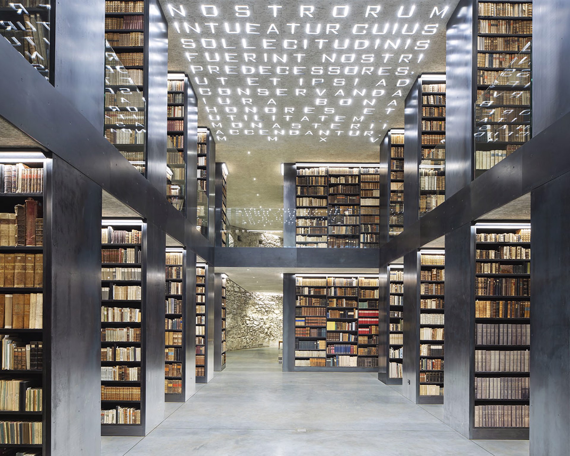 Marienberg Abbey Library I by Reinhard Goerner