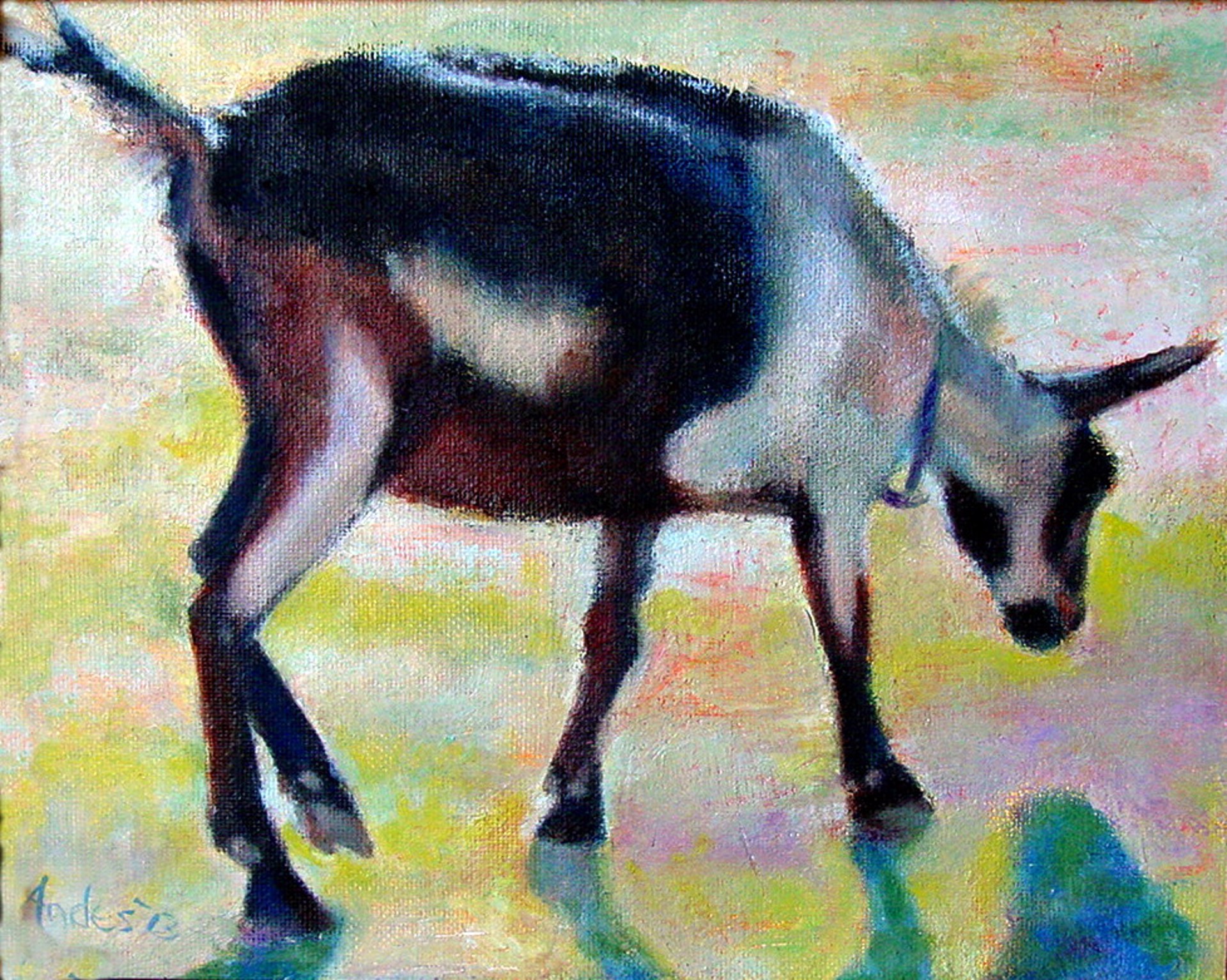 14 Goat by Jacqueline Andes