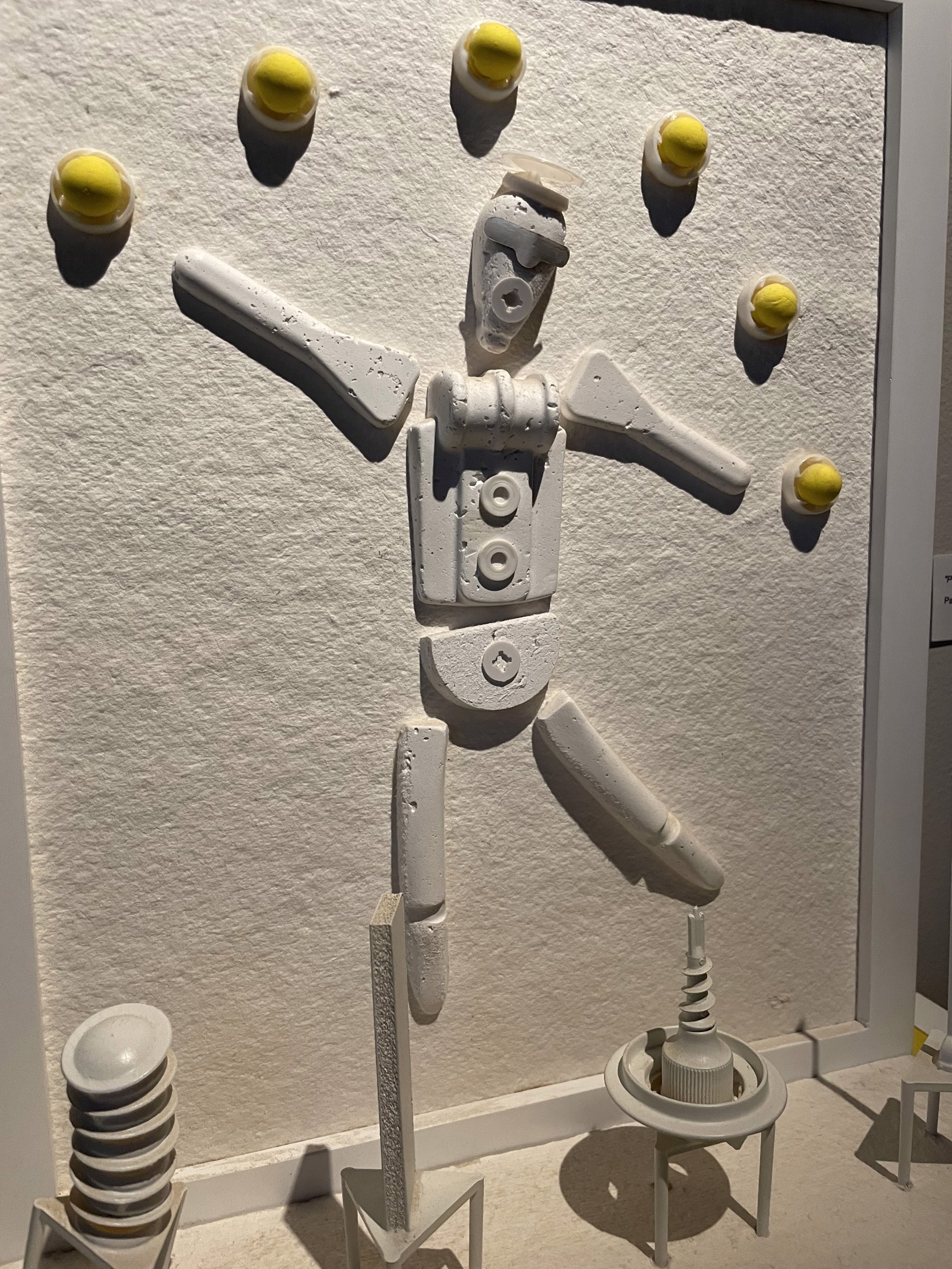 "Pulp Fiction/The Juggler with Small Sculptures" by Gary Webernick