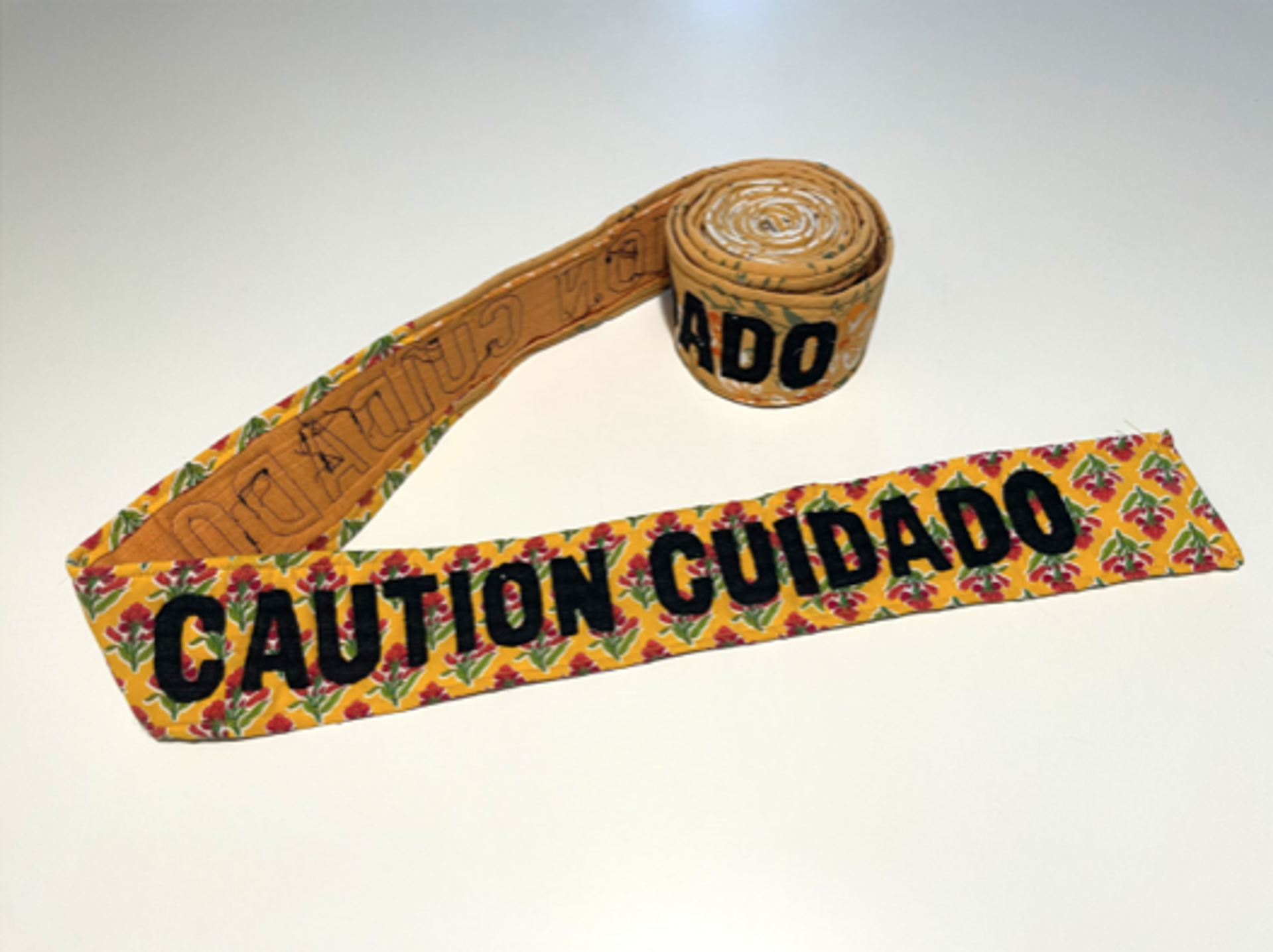 Caution Tape I by Isabella King