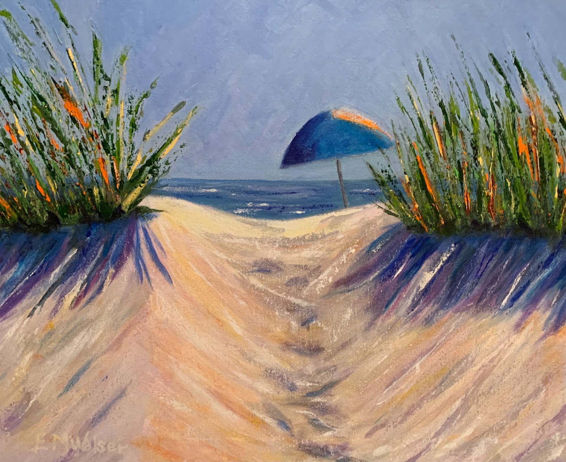 To The Beach by Betty Walser