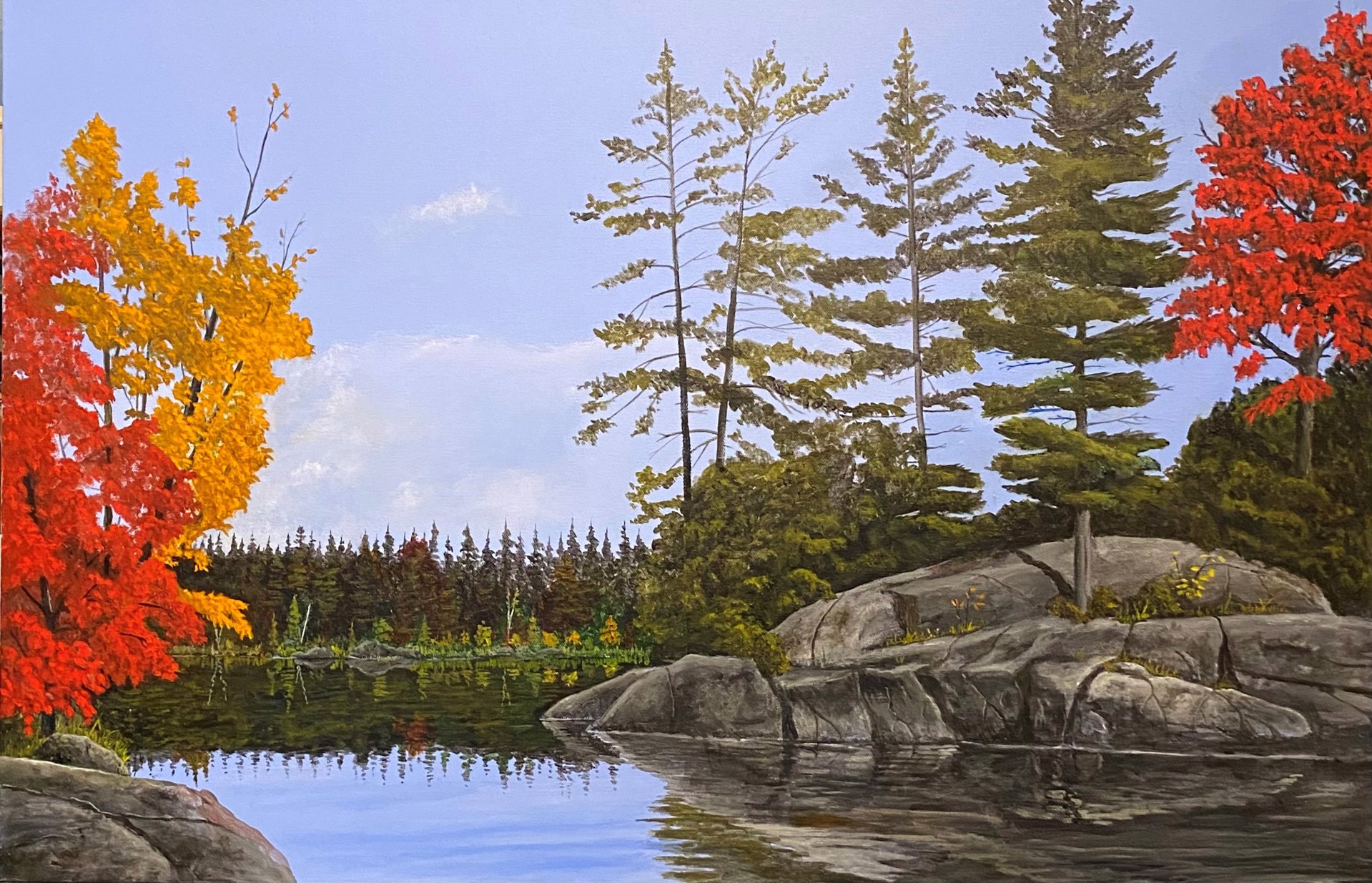 Cedar Lake by John Harrington