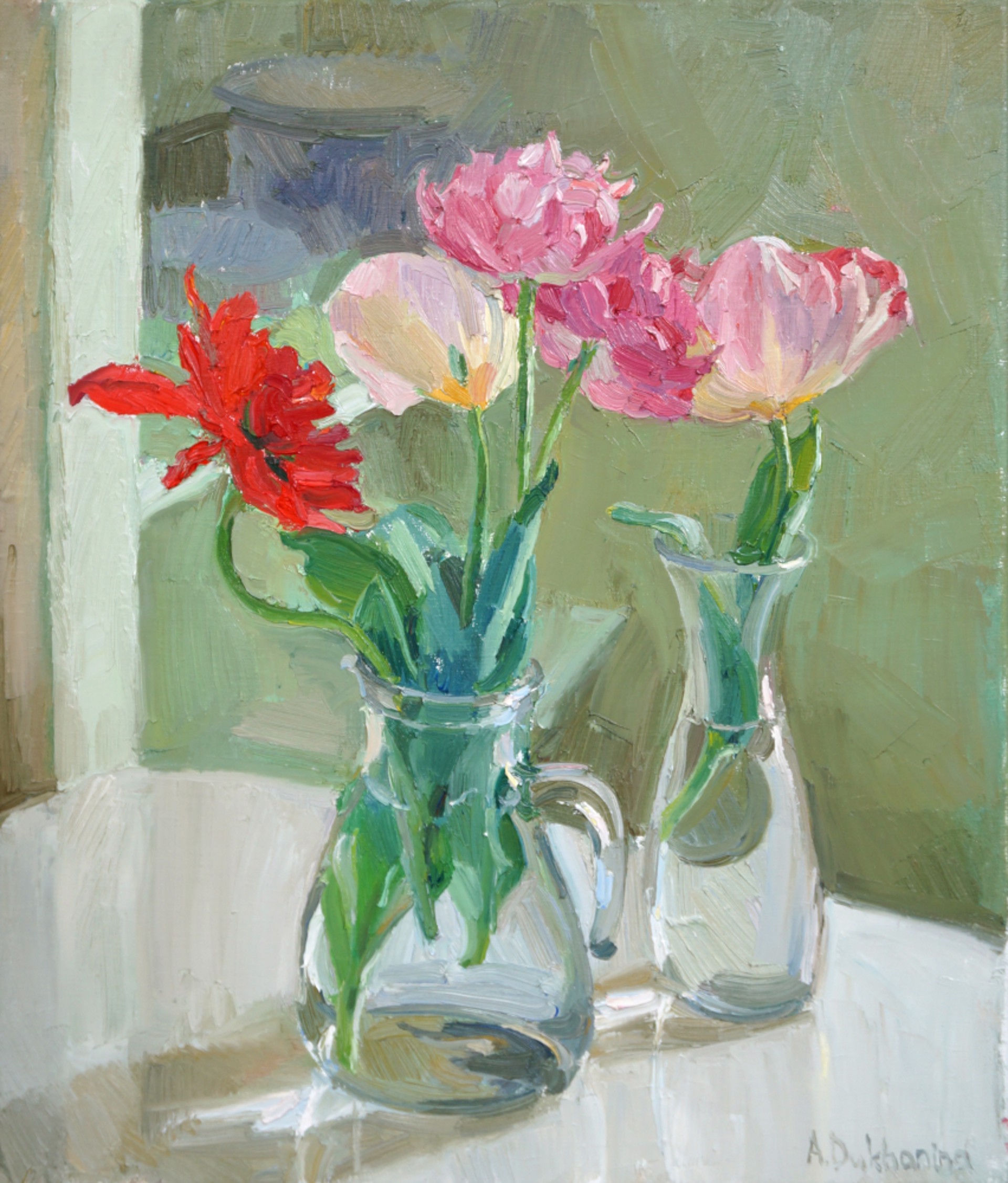 Tulips by Anastasia Dukhanina
