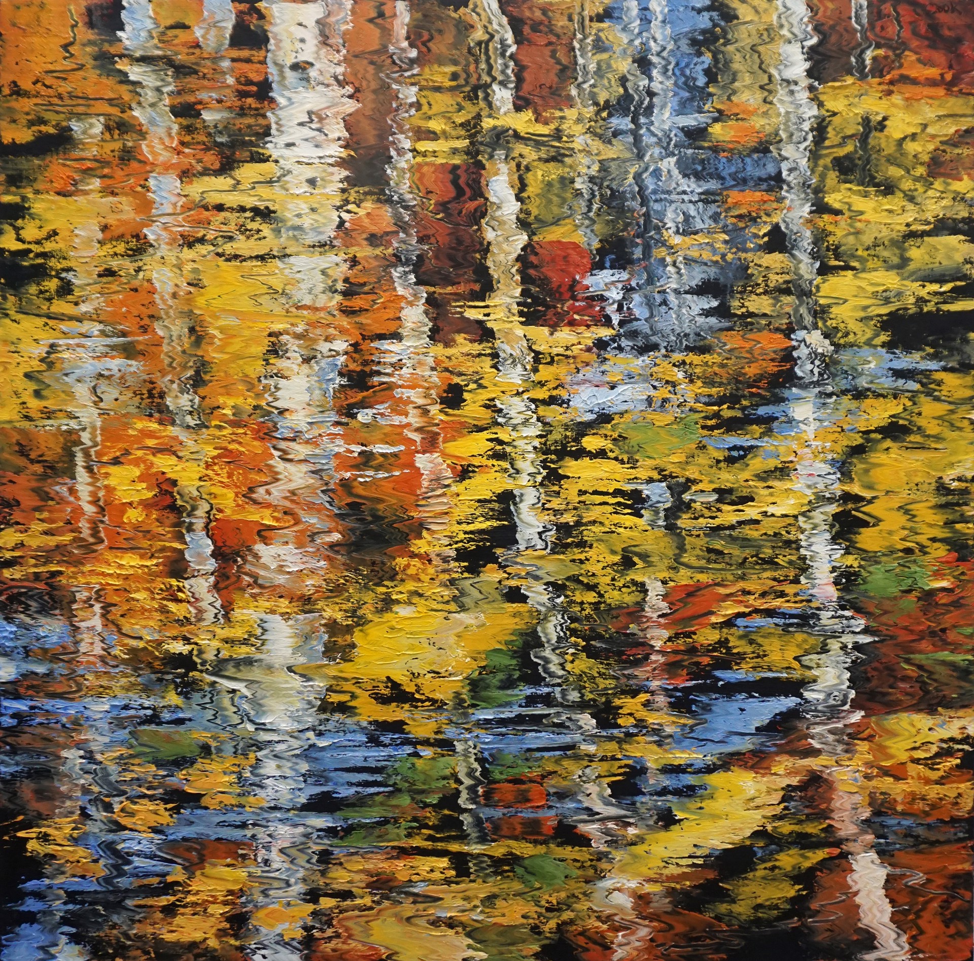 Pine Top - Aspen Reflections #1 by James Cook