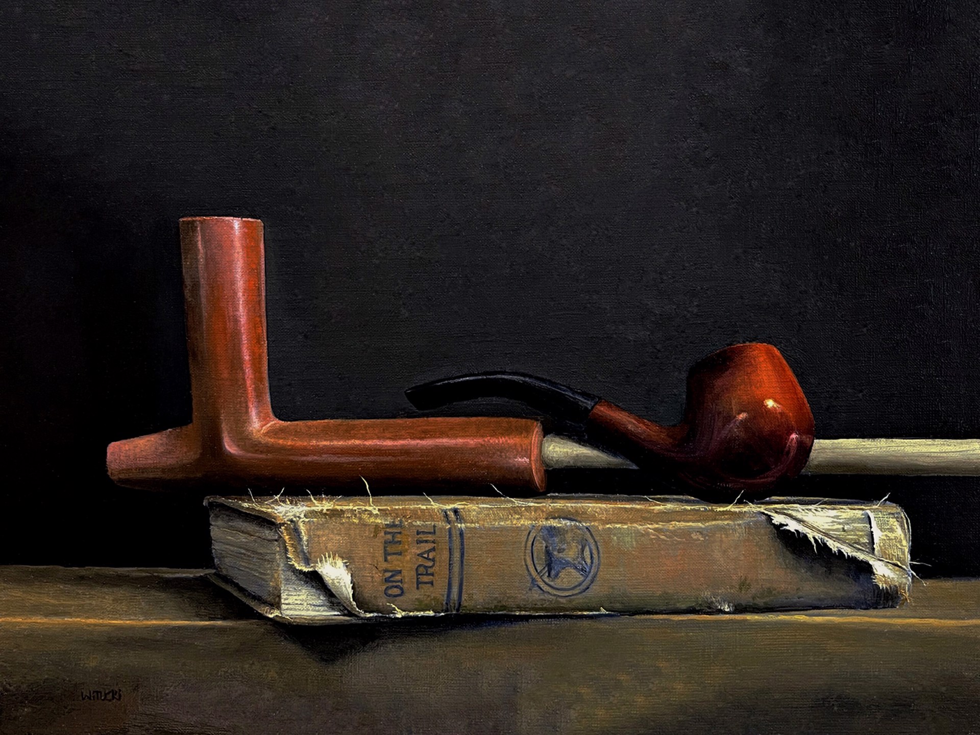 Sean M. Witucki "Weight of Pipes" by Oil Painters of America