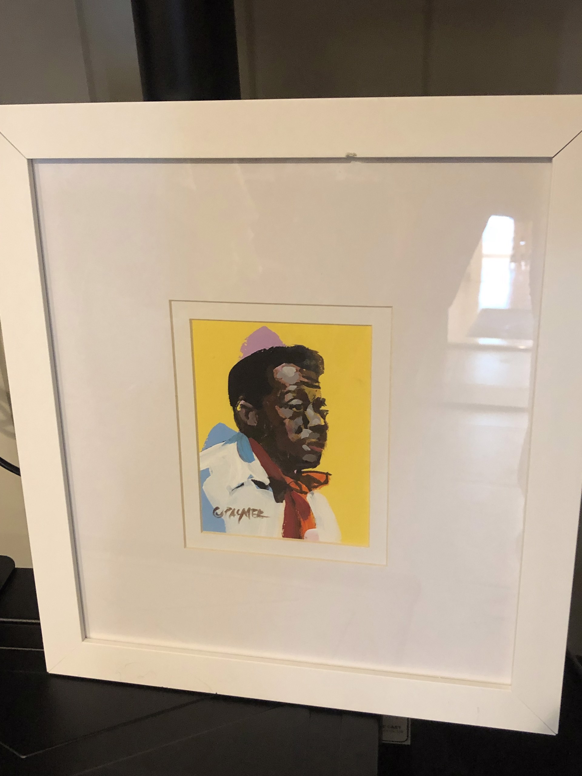 James Baldwin Study II by Charly Palmer