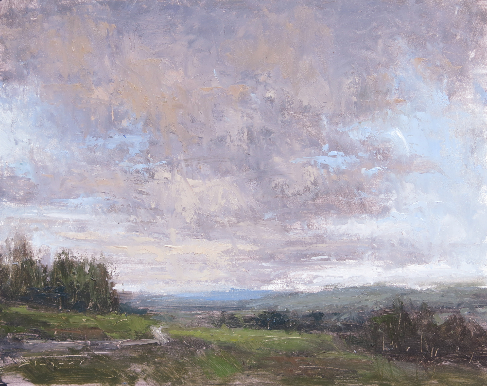 Storm over Dales by Jane Hunt