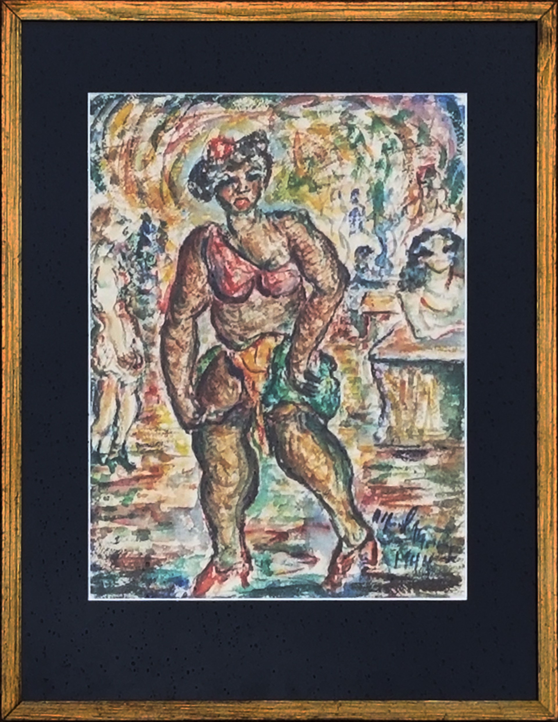 El Farol Dancer by Alfred Morang