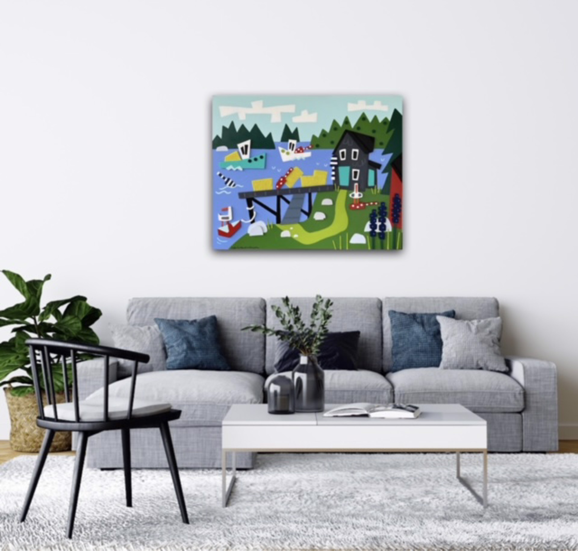 Cozy Harbor, Southport by Page Eastburn O'Rourke