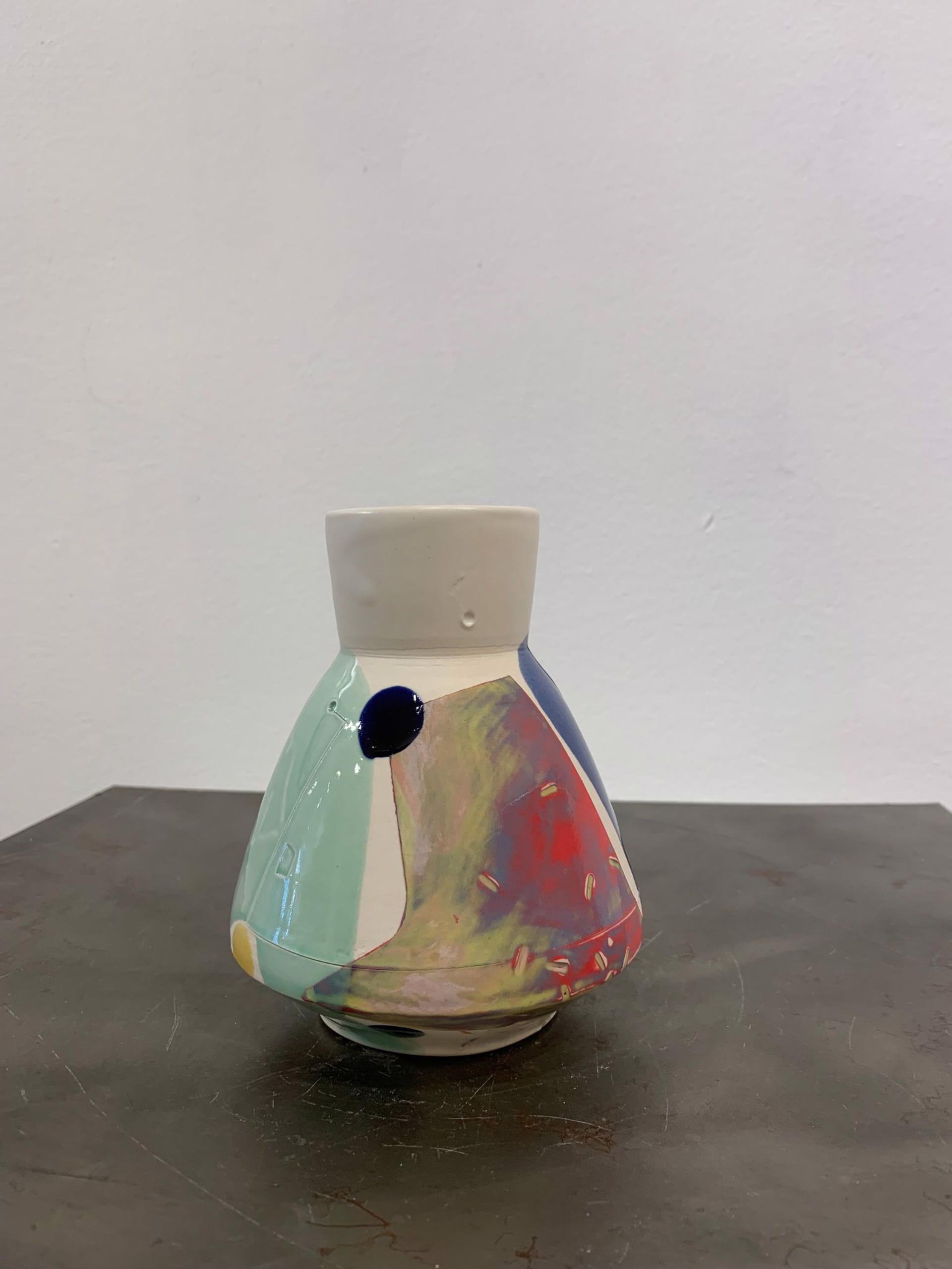 Colorful Bud Vase by Steve Kelly
