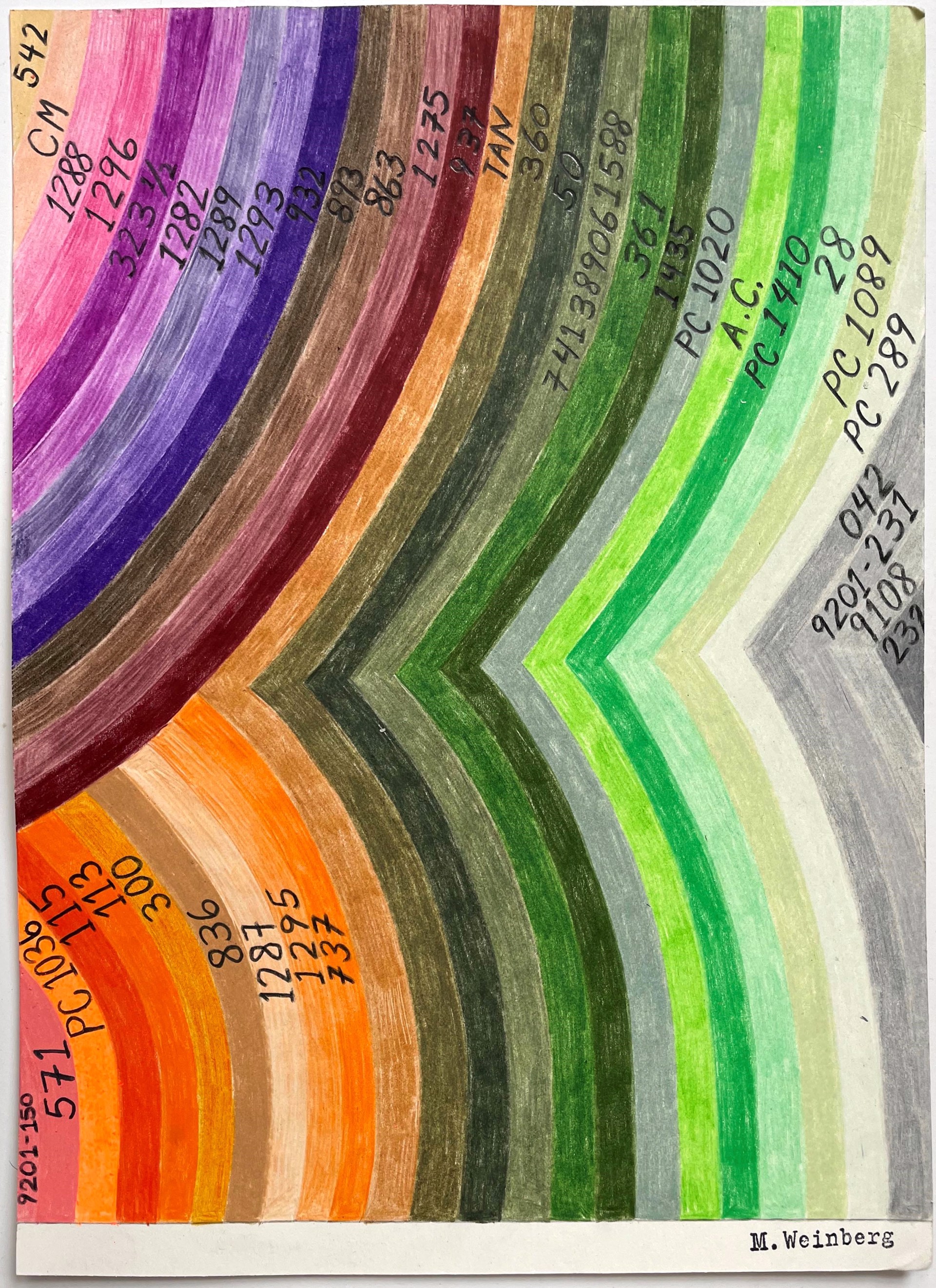 Theoretical Color 542-9201-150 by Michelle Weinberg