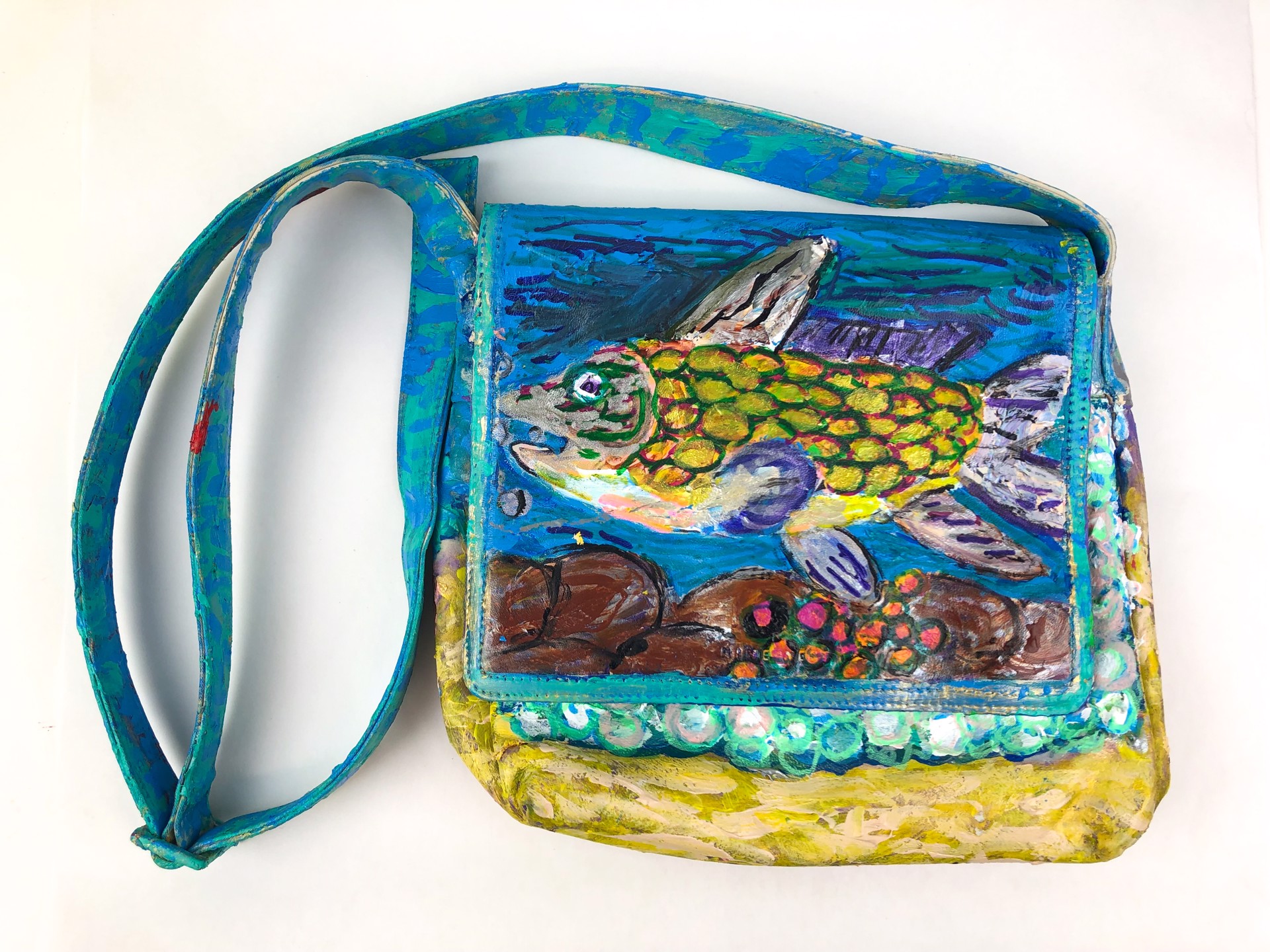 Inside Out Water (painted bag) by Mara Clawson