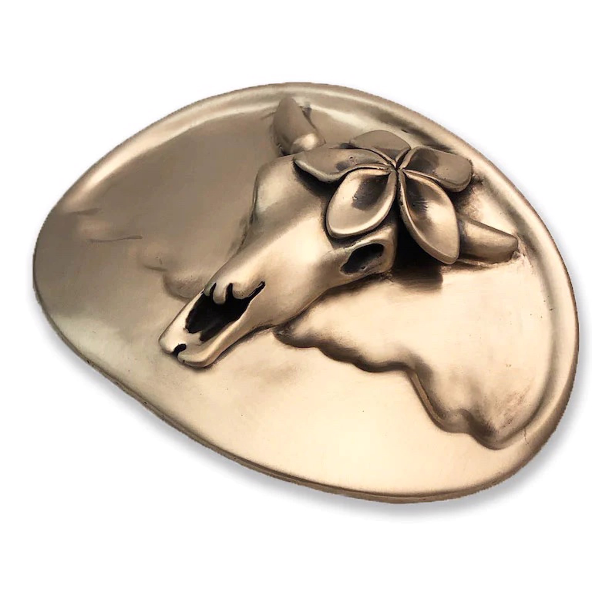 "Georgia" Cow Belt Buckle by Louisa Berky