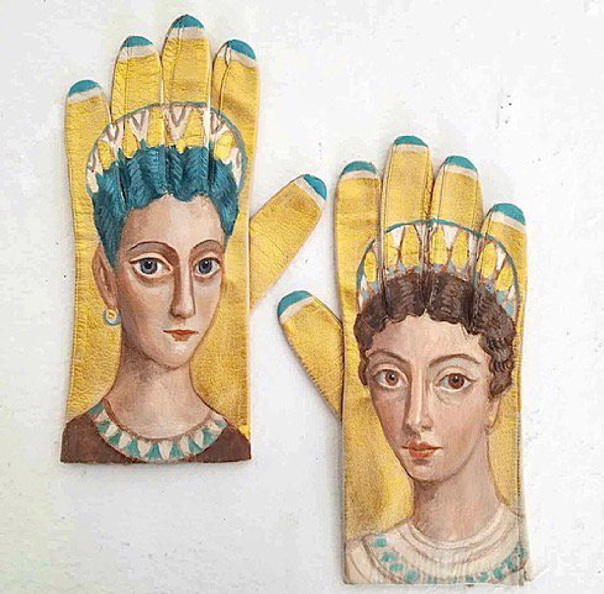 Byzantine Gloves by Alexandra Dillon