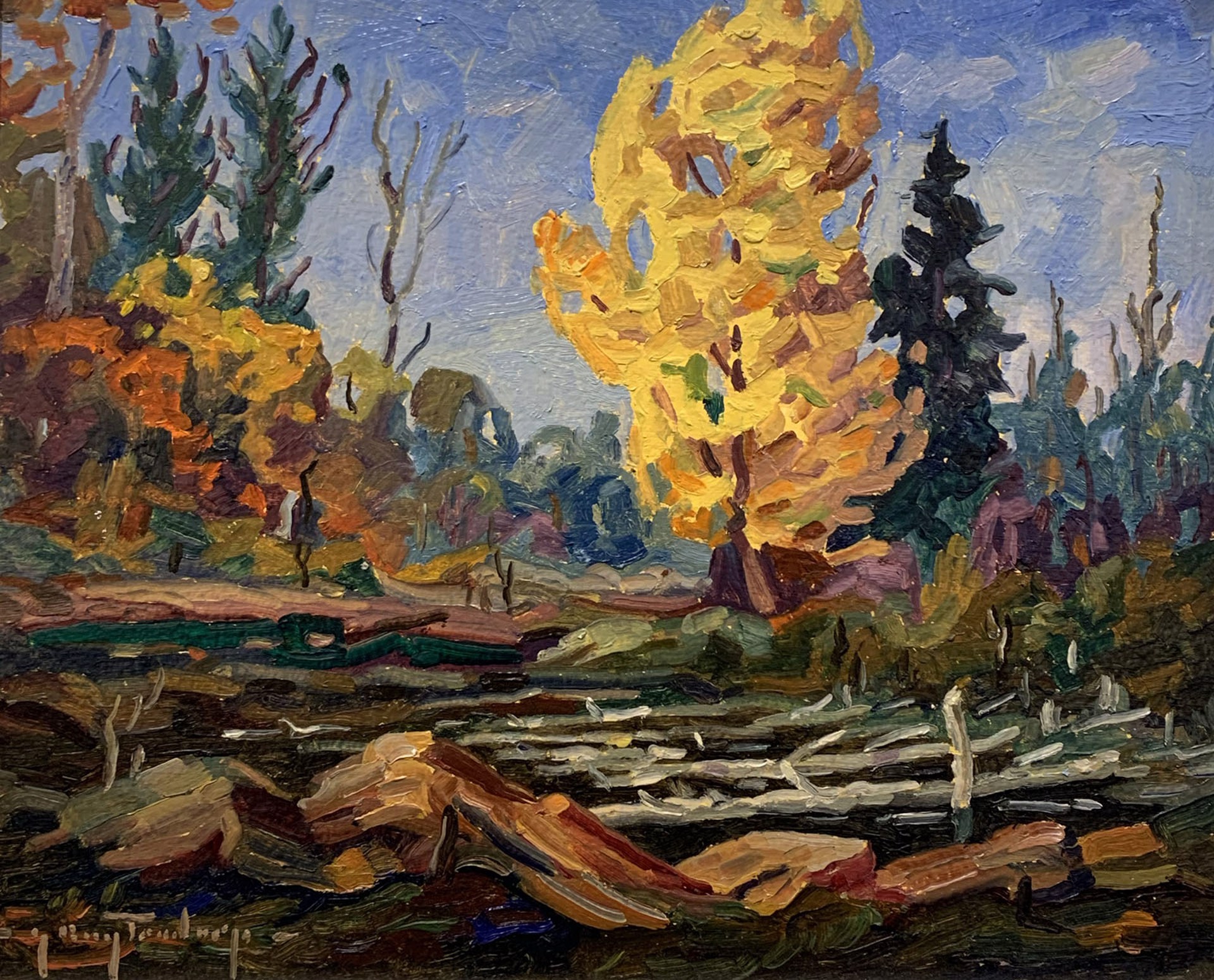 Northern Landscape by George Buytendorp (1923-2014)