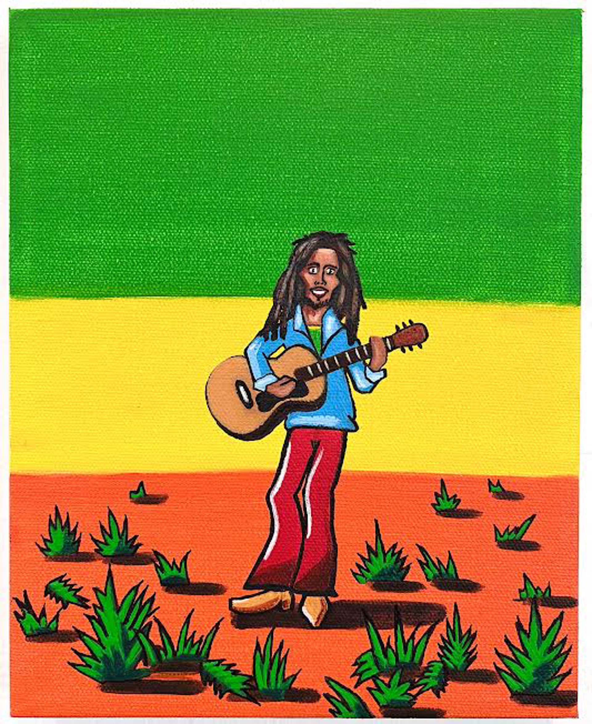 Bob Marley by Matthew Hanzman