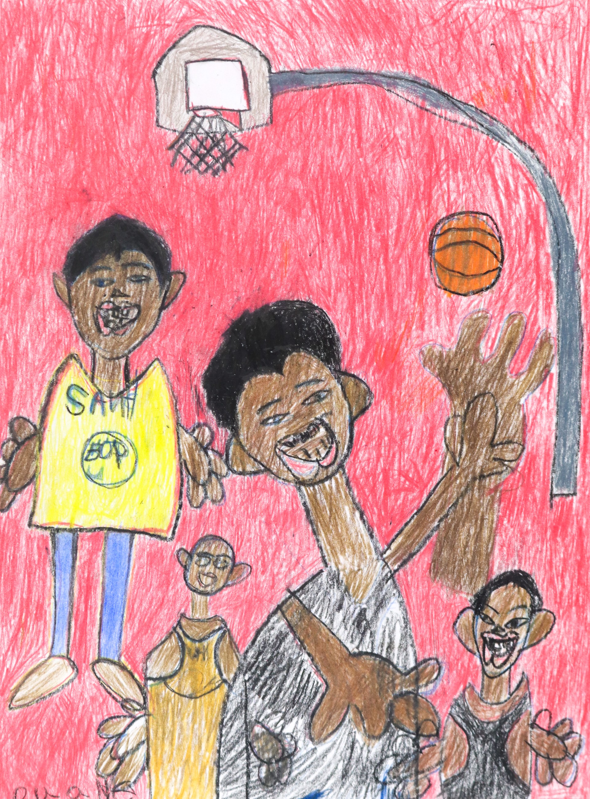 Basketball Game by Duane Blacksheare-Staton