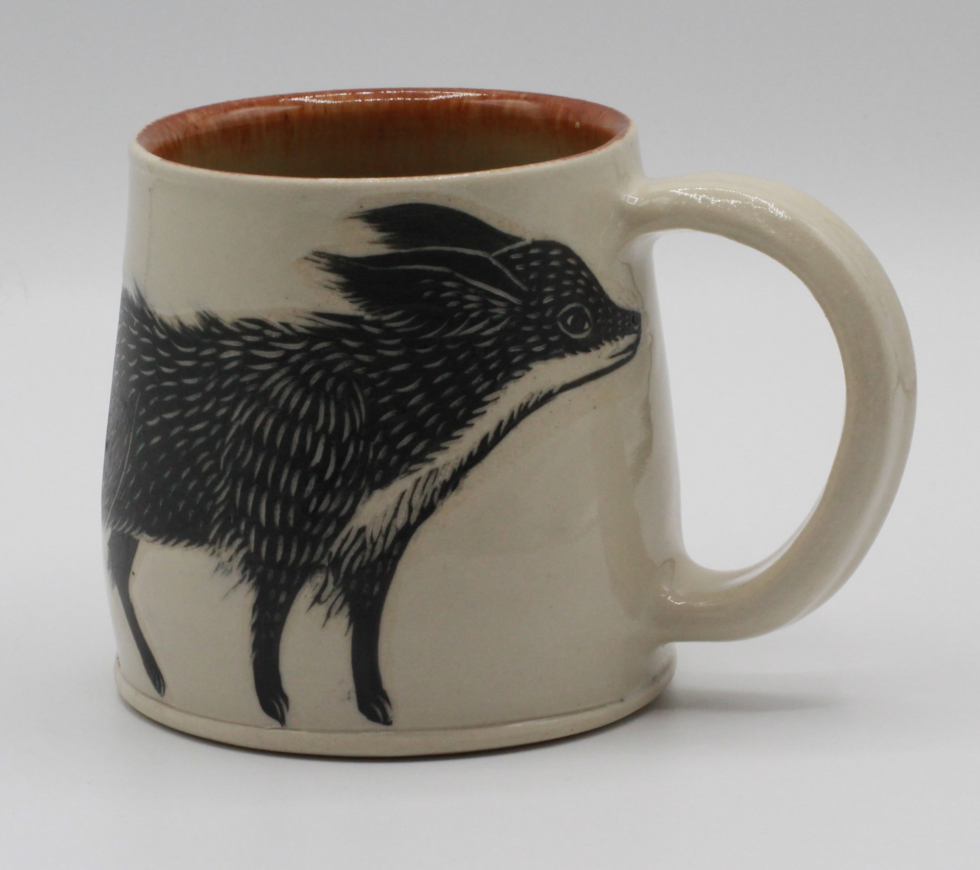 Fox Handle Mug by Christine Sutton