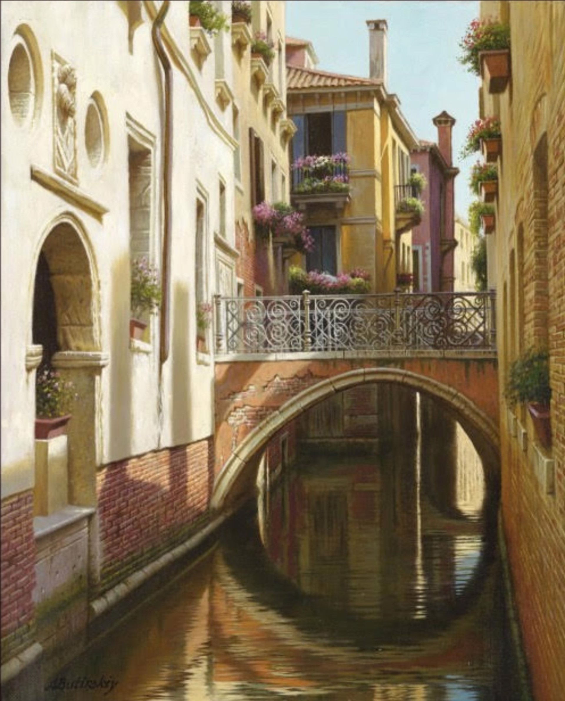 Reflection of Venice by Alexei Butirskiy