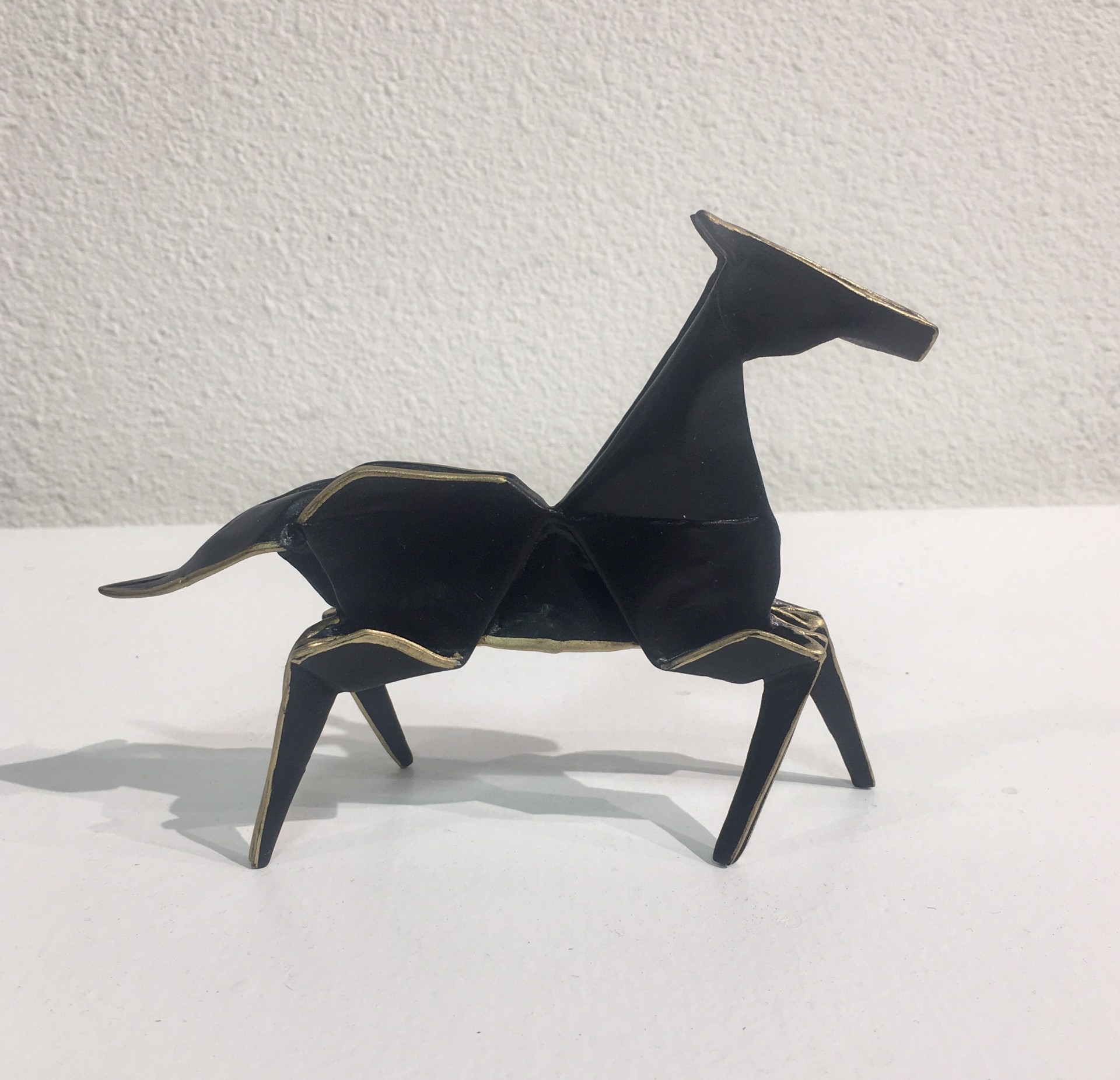 Black Mini Pony (Collaboration with Te Jui Fu) by KEVIN BOX