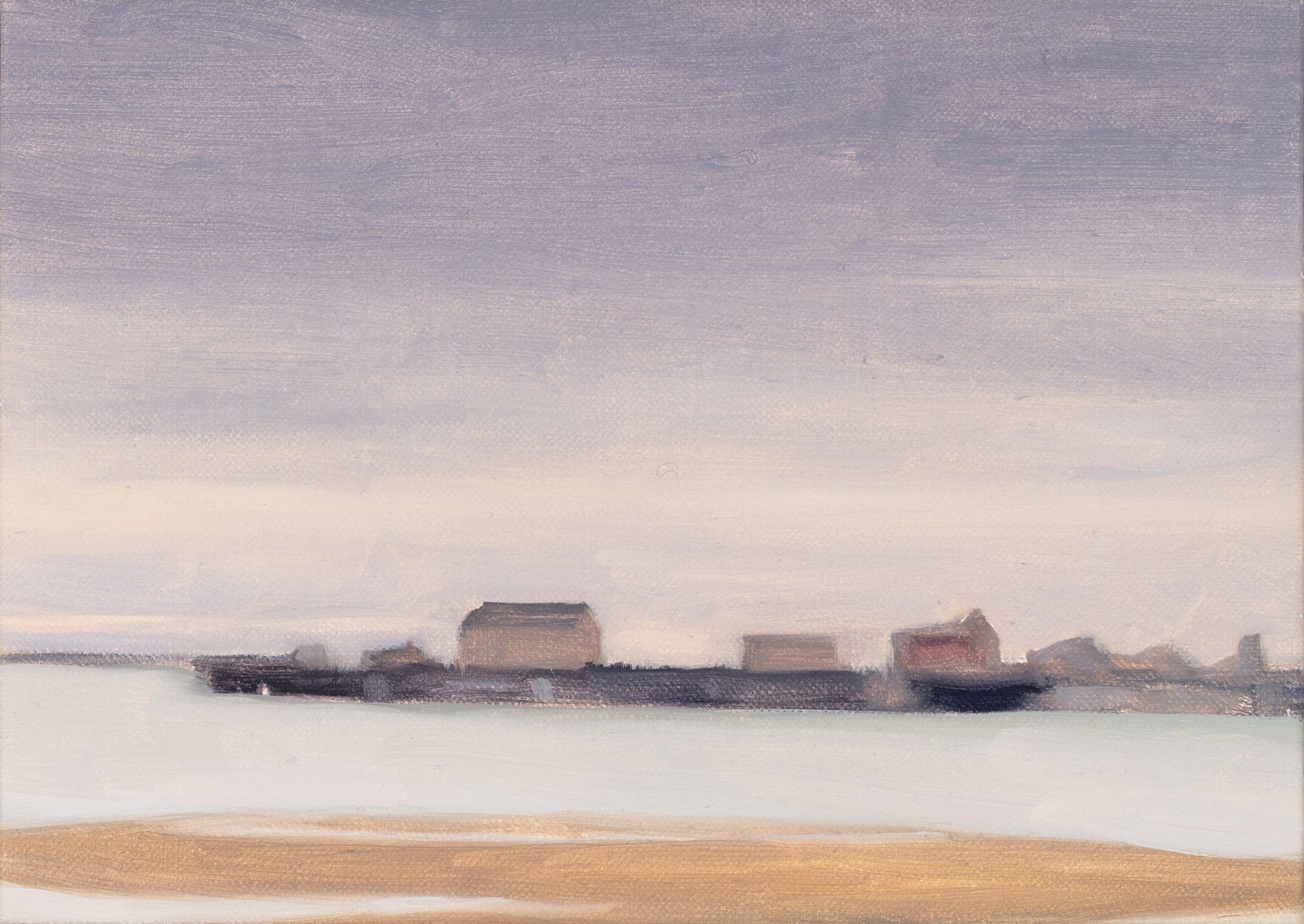 Wharf, Winter Grey by Diana Horowitz