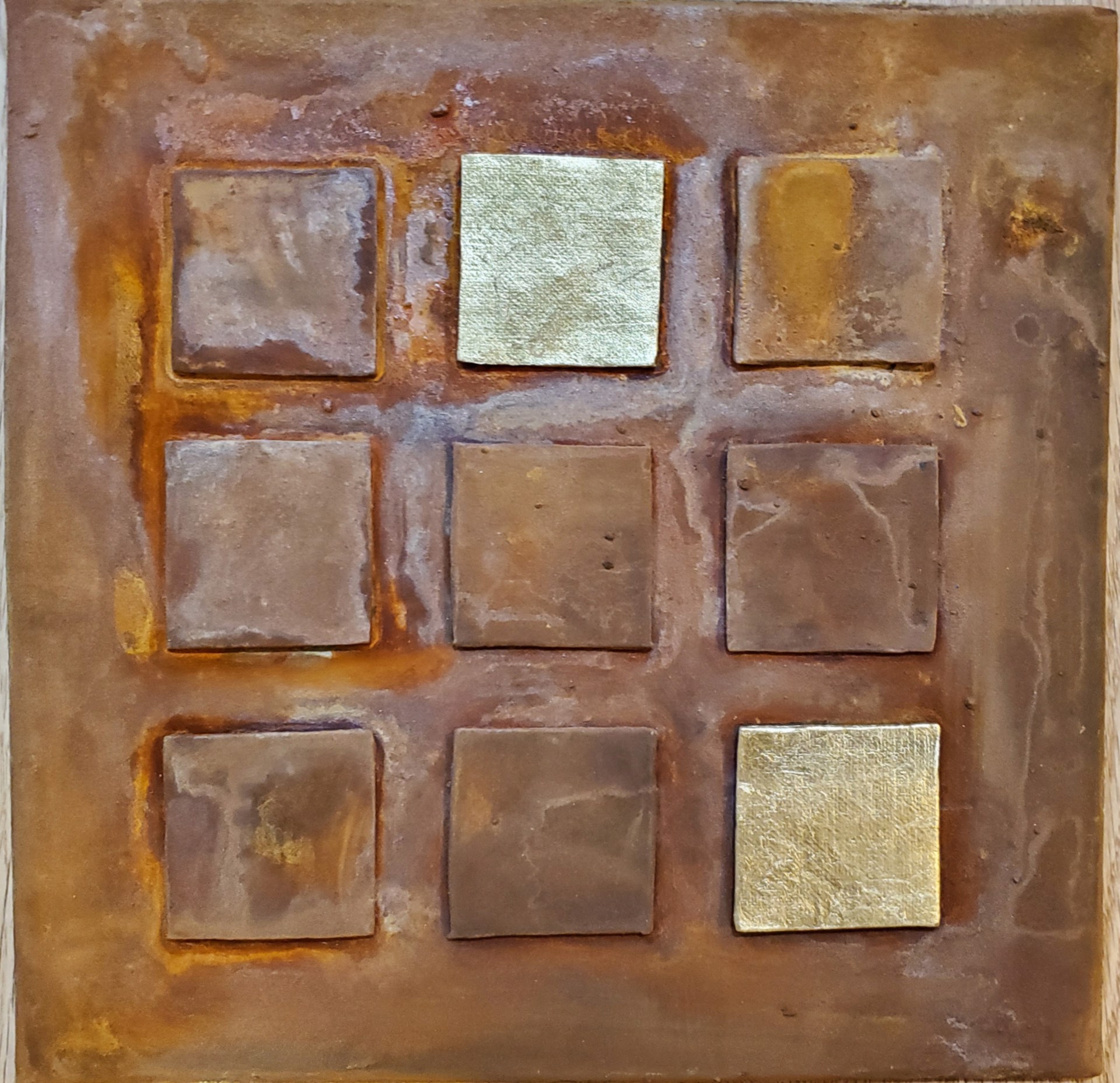 10" Wall Square IX by Lori Katz