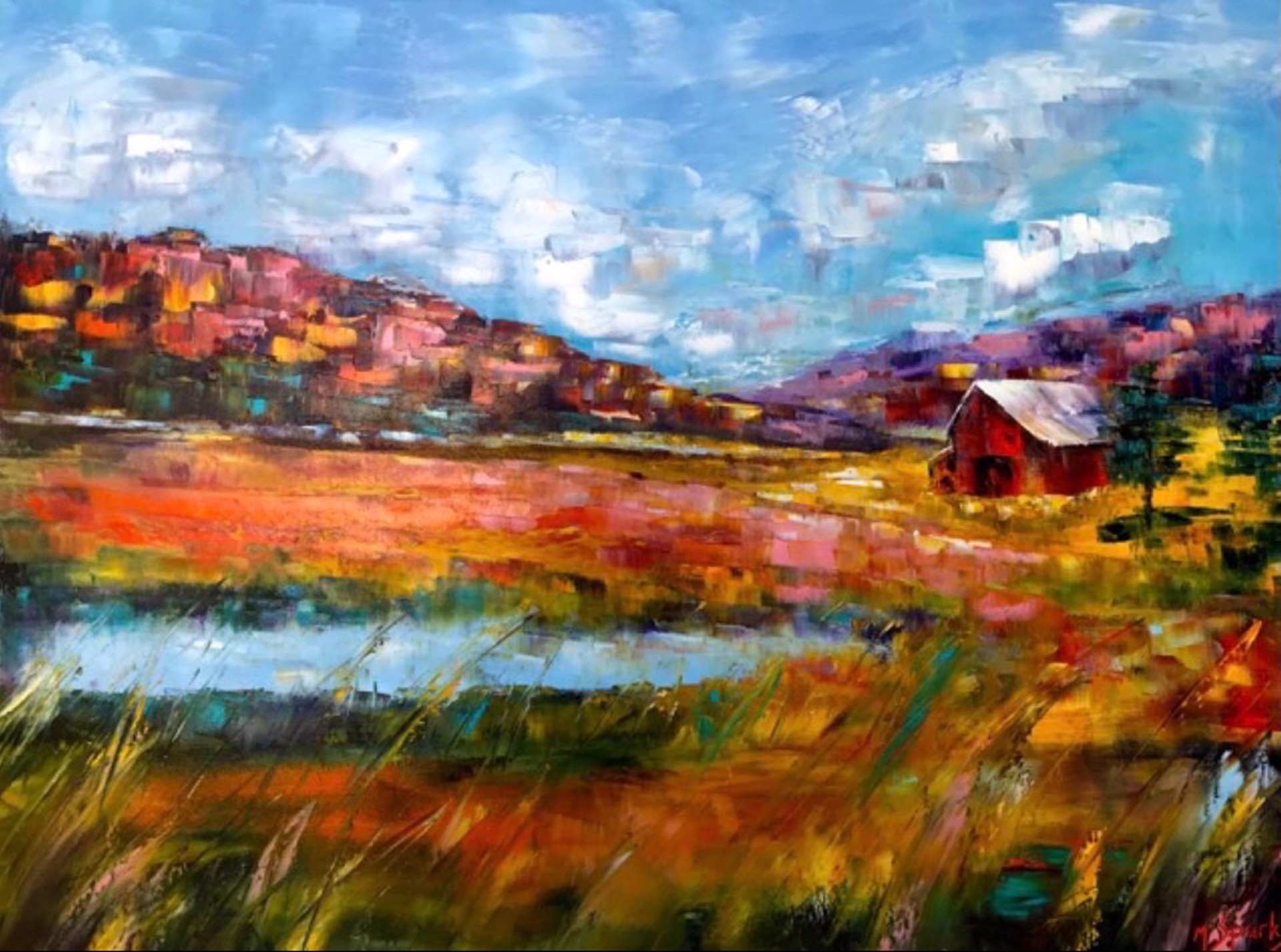 Valley View Vista by Marilyn Sparks