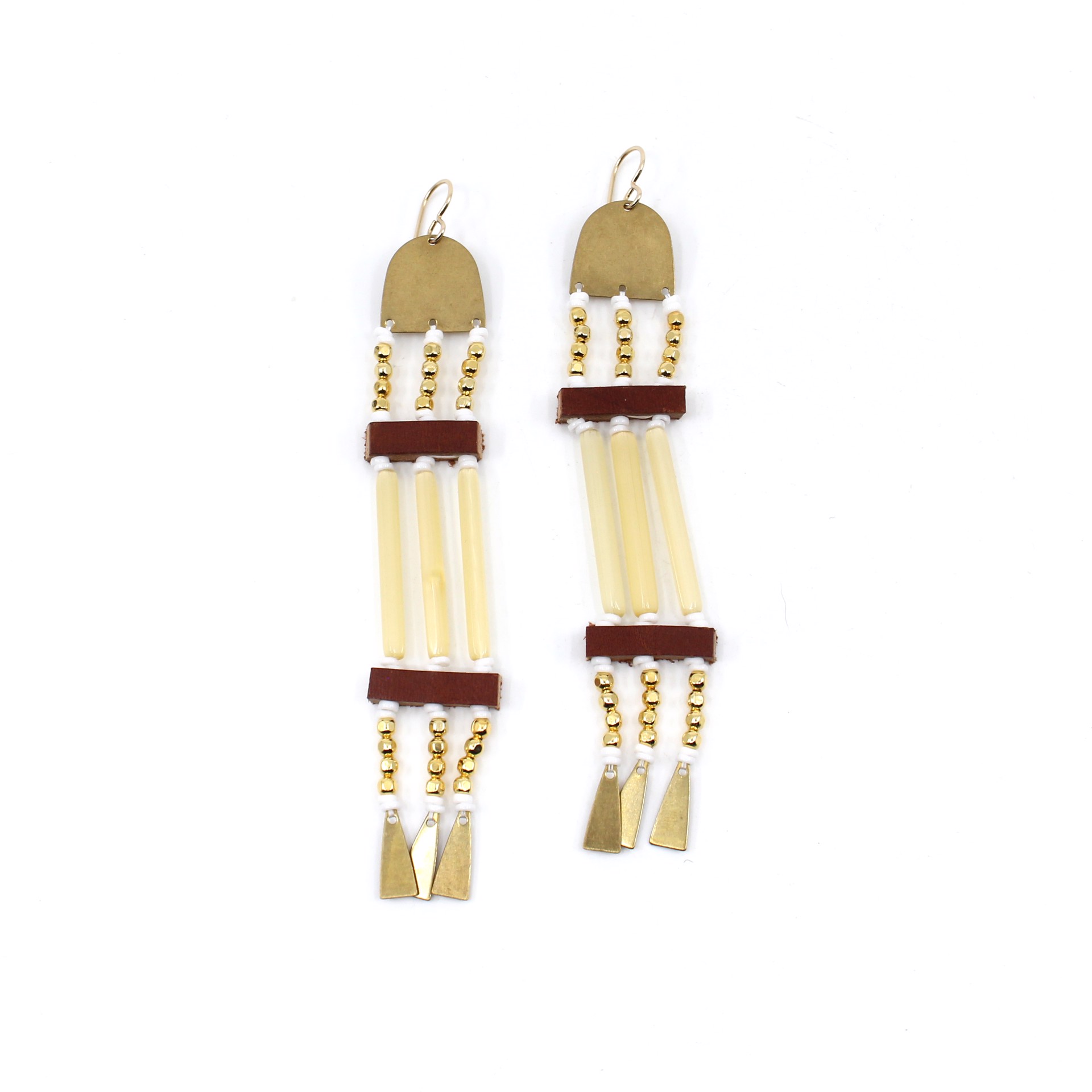 Arch Dangle Earrings by Hollis Chitto