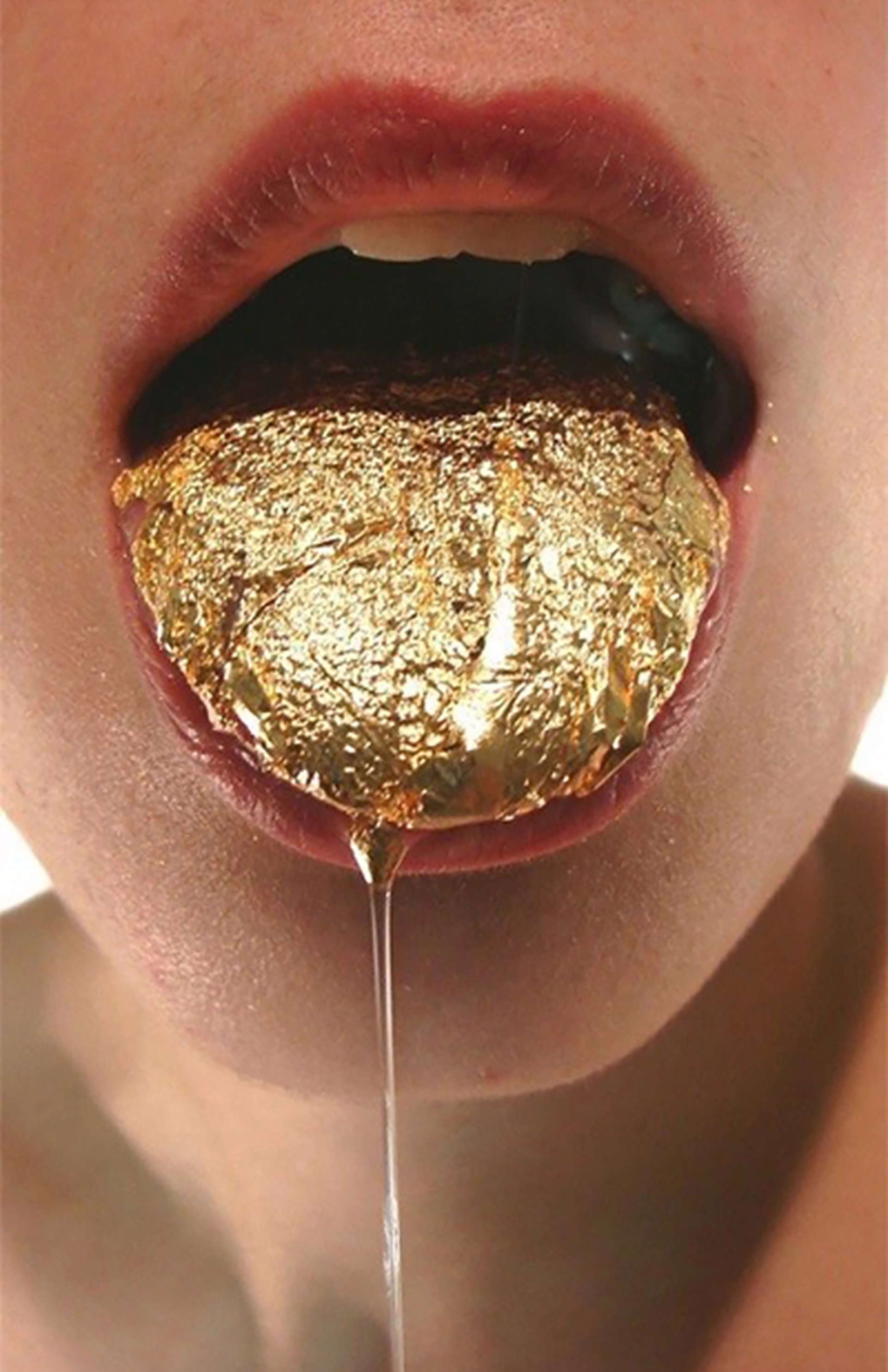 Tongue Gilding by Lauren Kalman