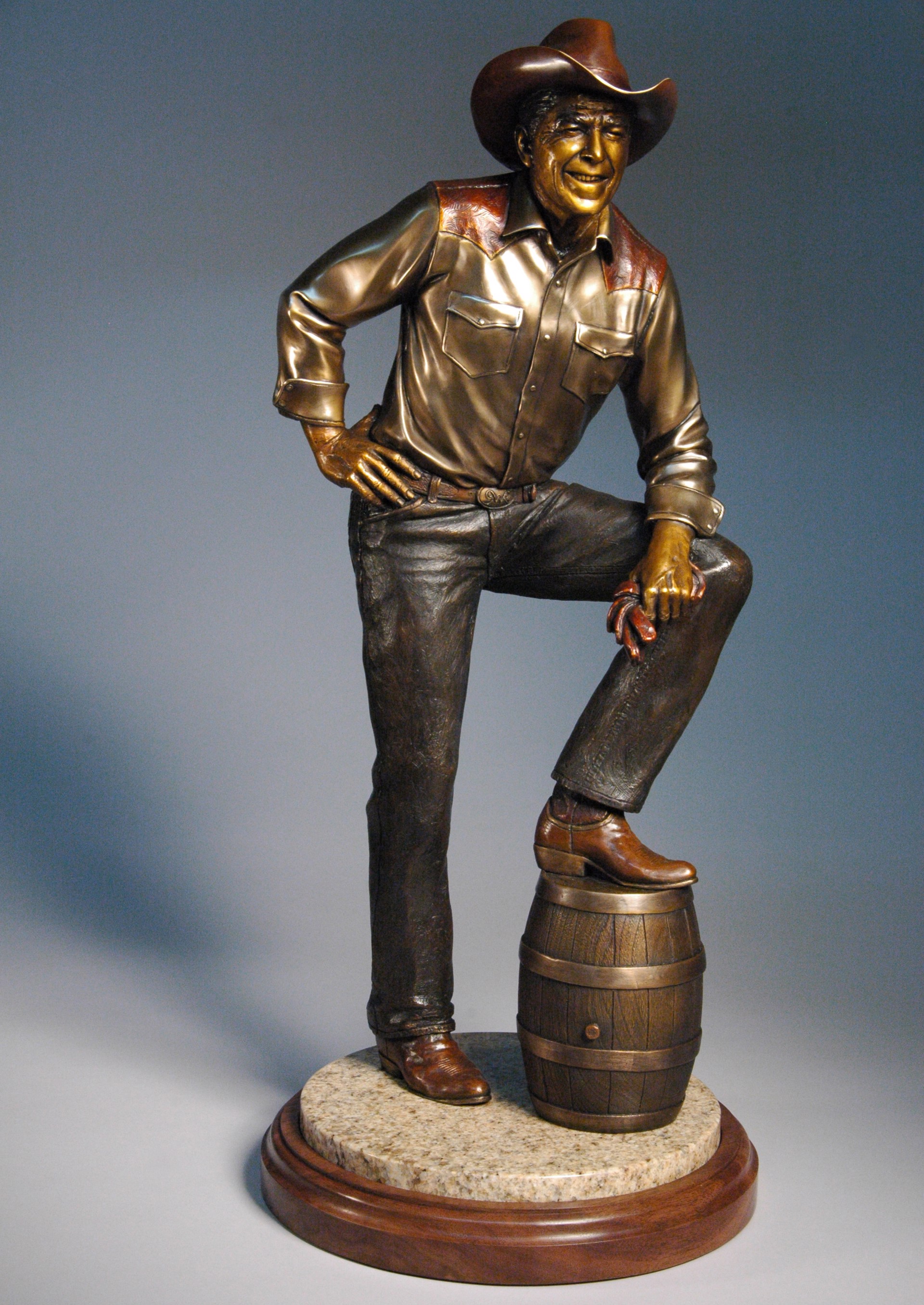Ronald Reagan Maquette by George & Mark Lundeen